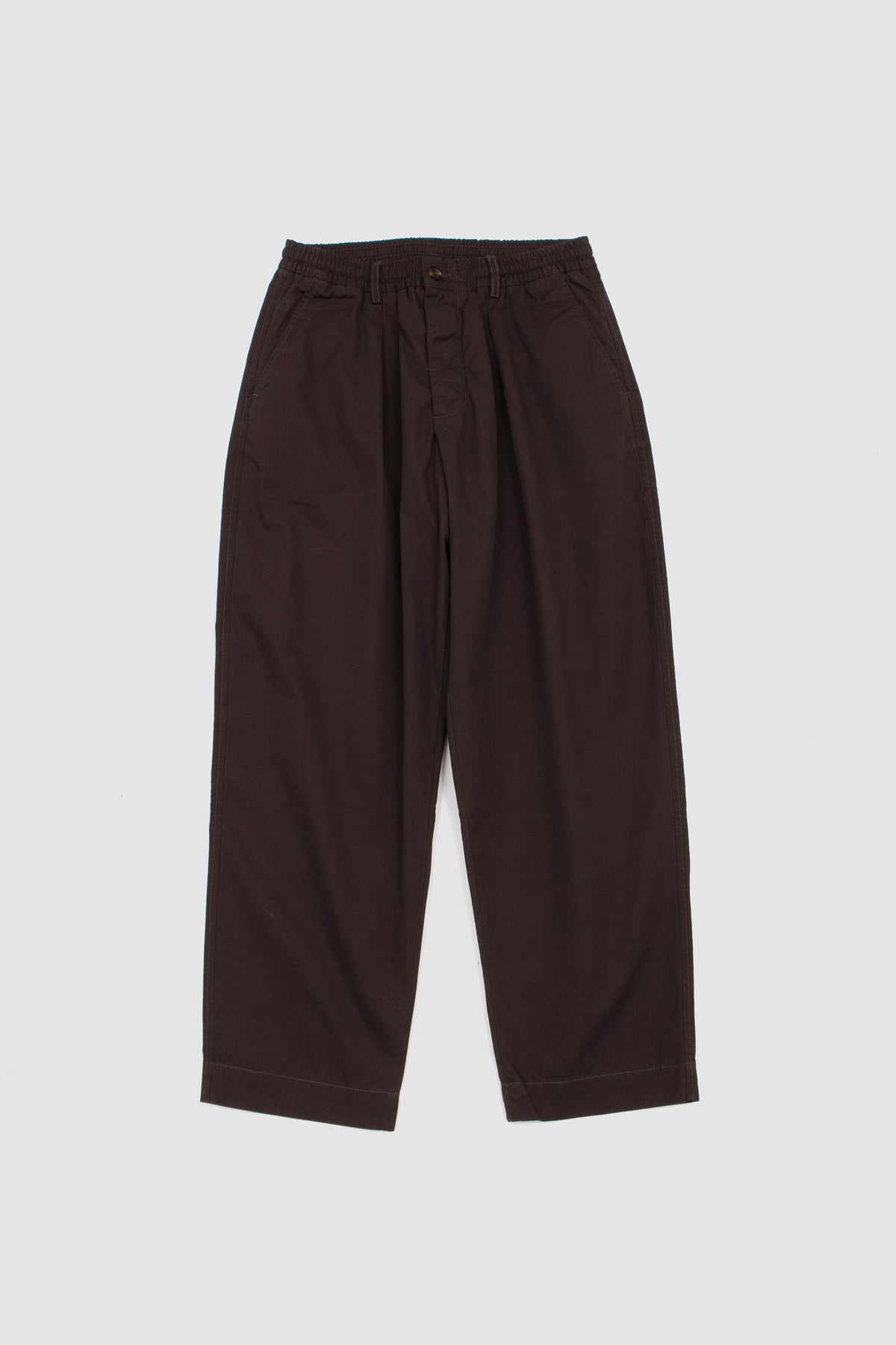 Oxford Pant Micro Canvas Brown_1