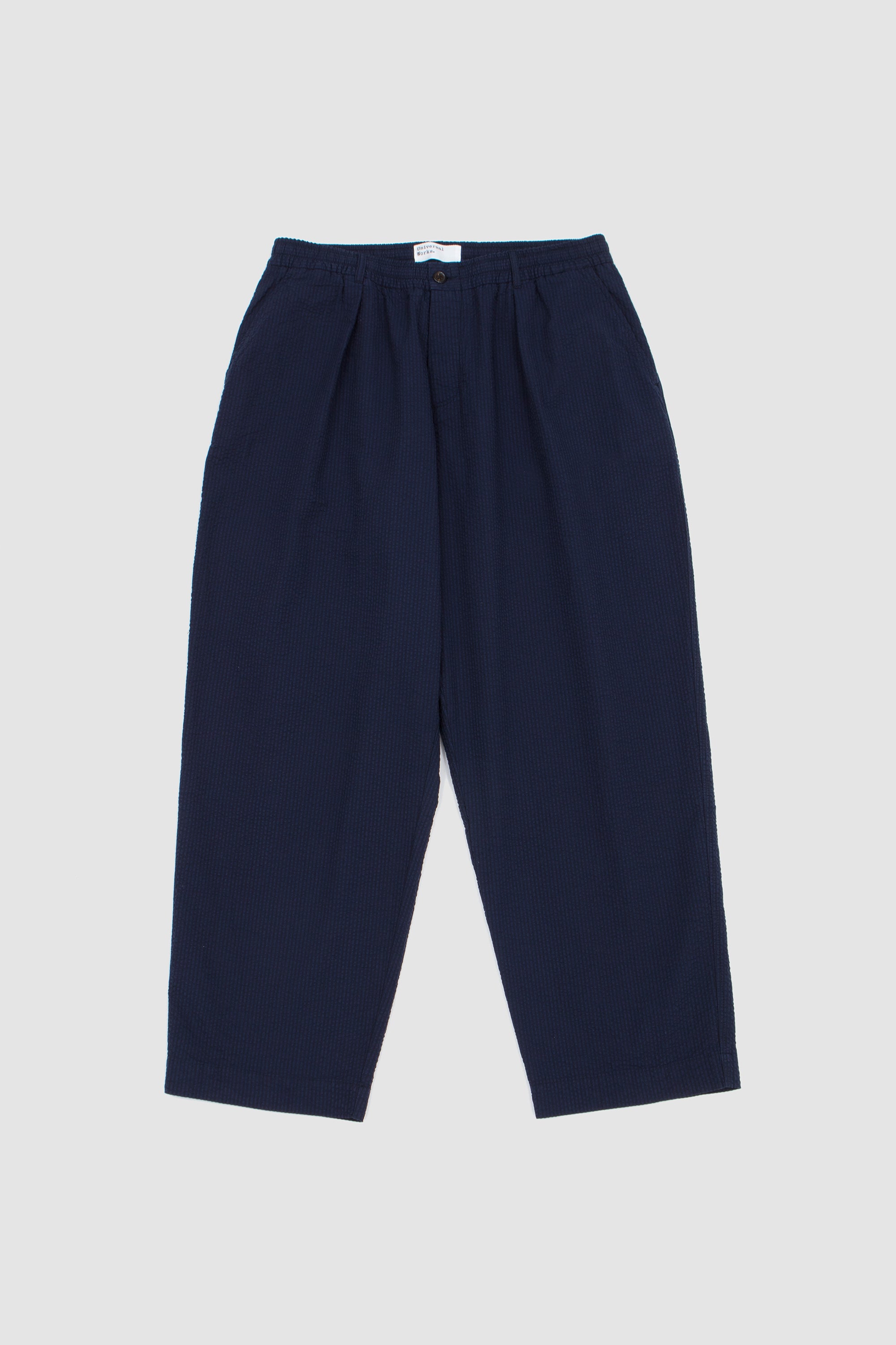 Oxford Pant Navy Derby Stripe