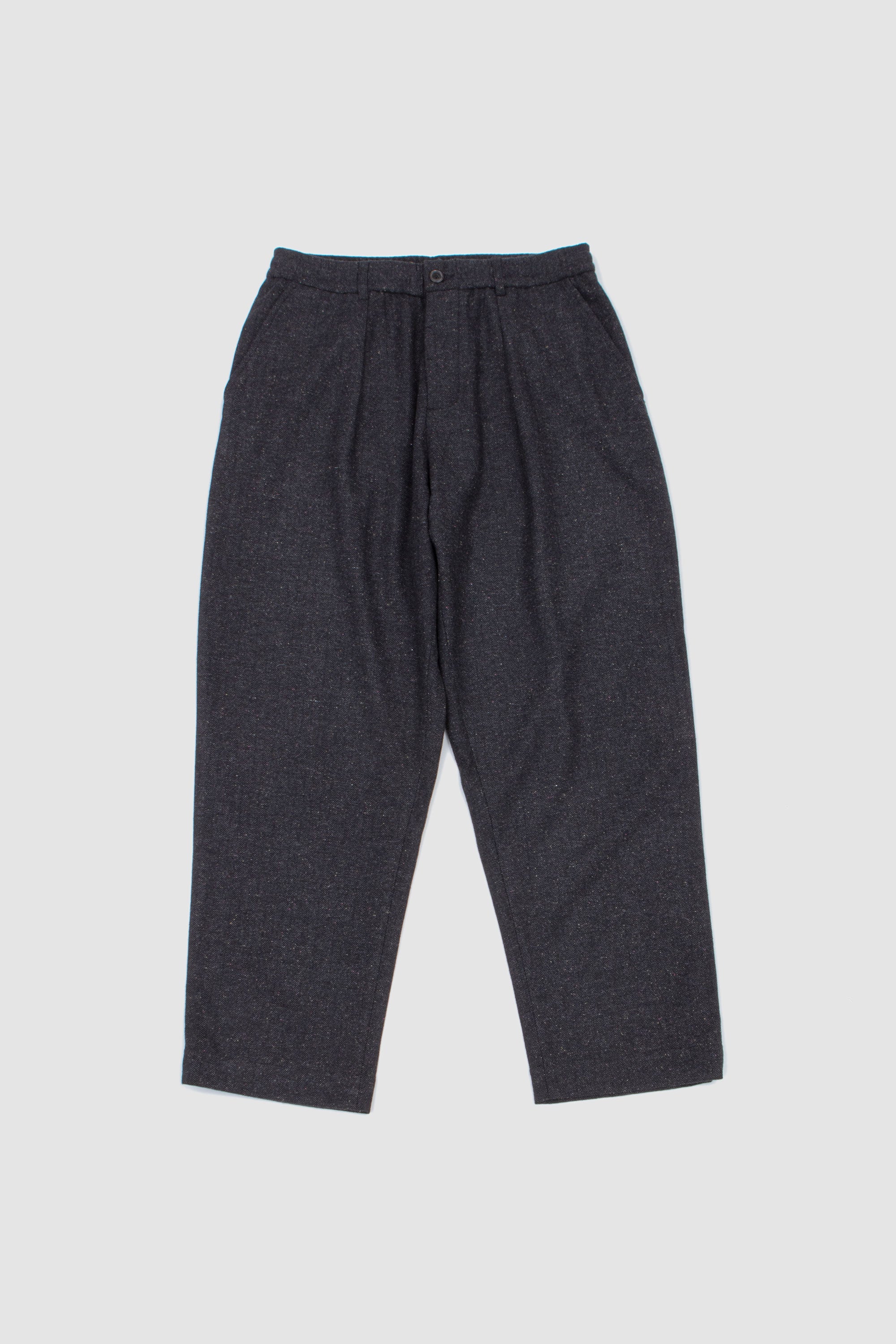 Oxford Pant Salt N Pepper Tweed Black