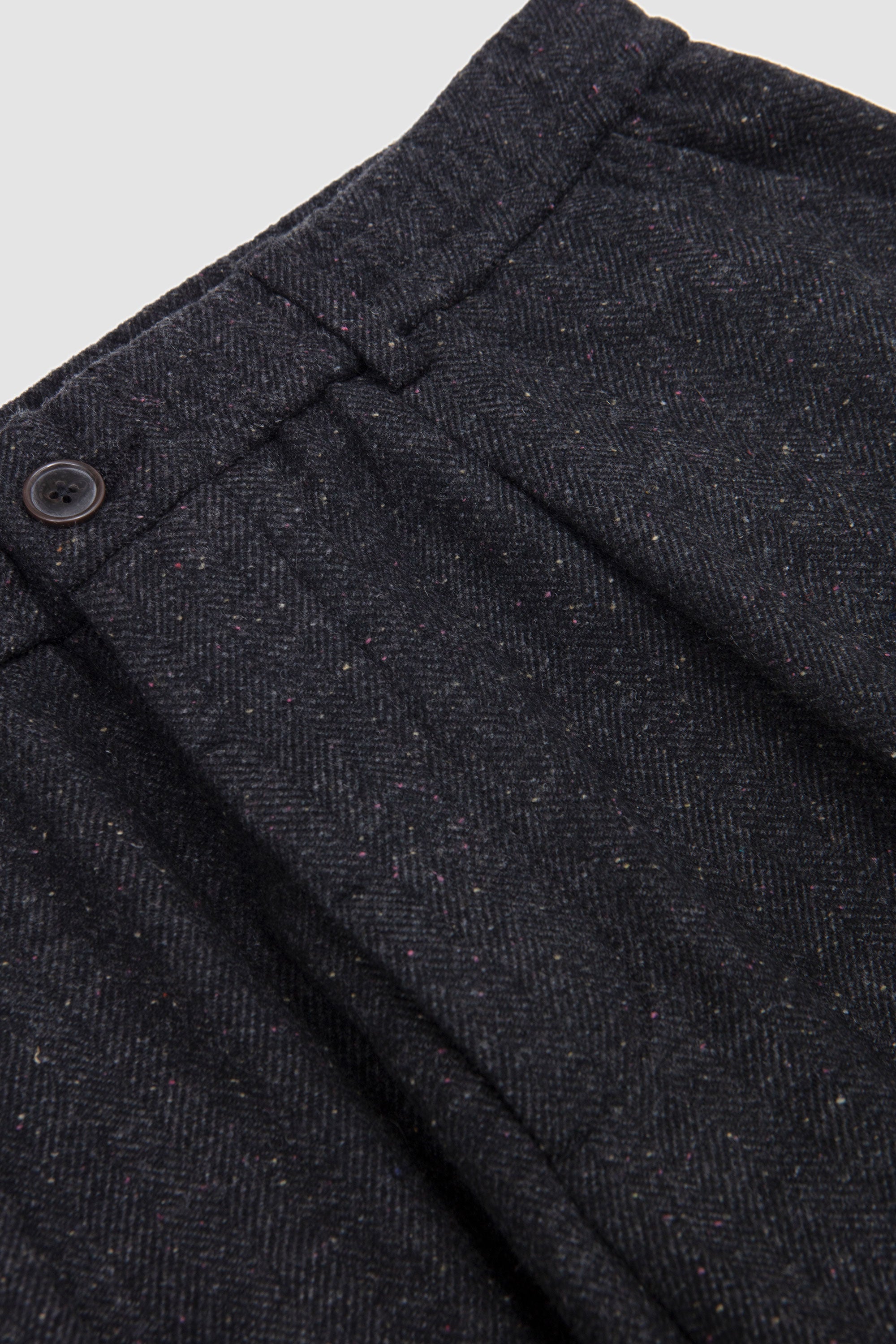 Oxford Pant Salt N Pepper Tweed Black