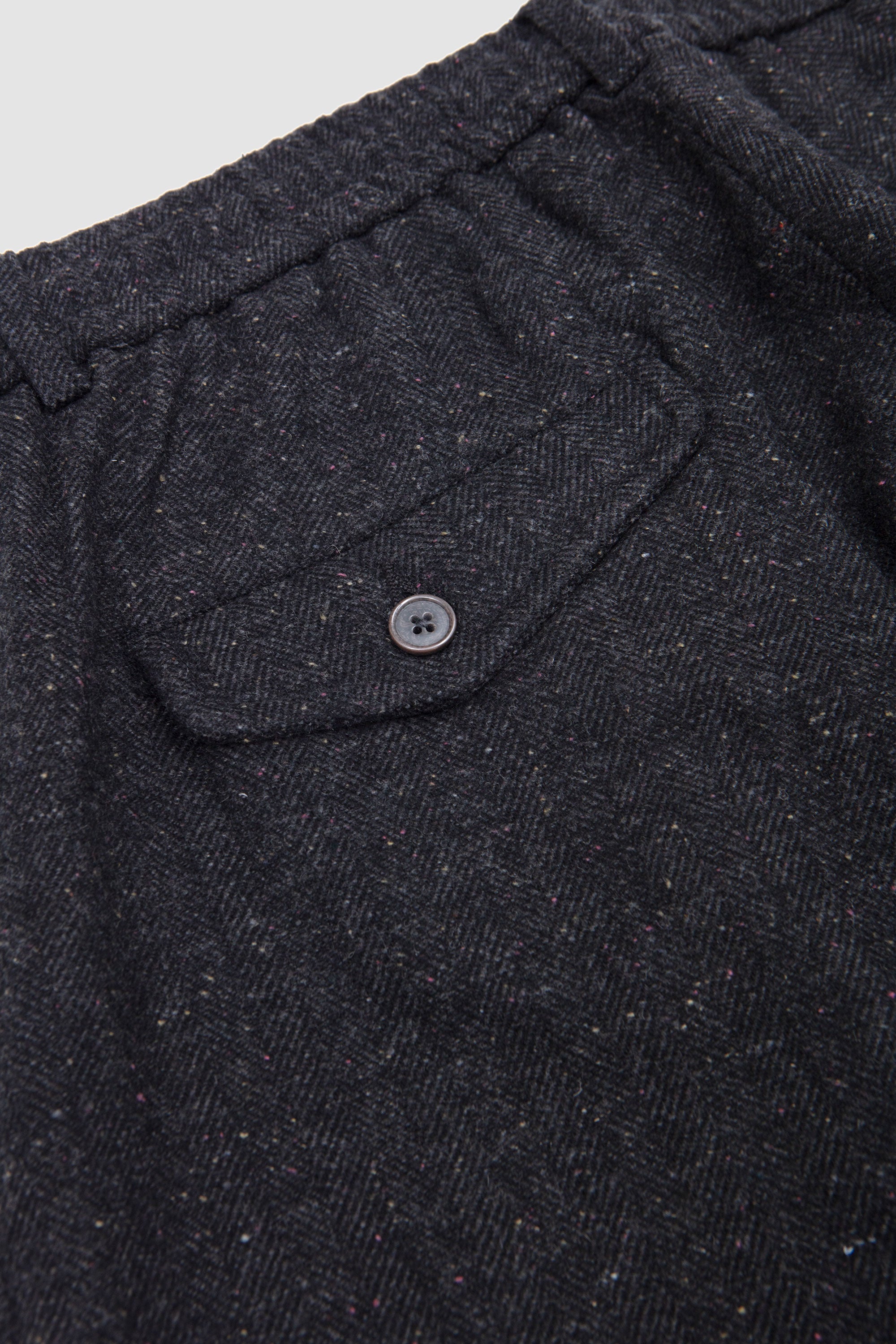 Oxford Pant Salt N Pepper Tweed Black