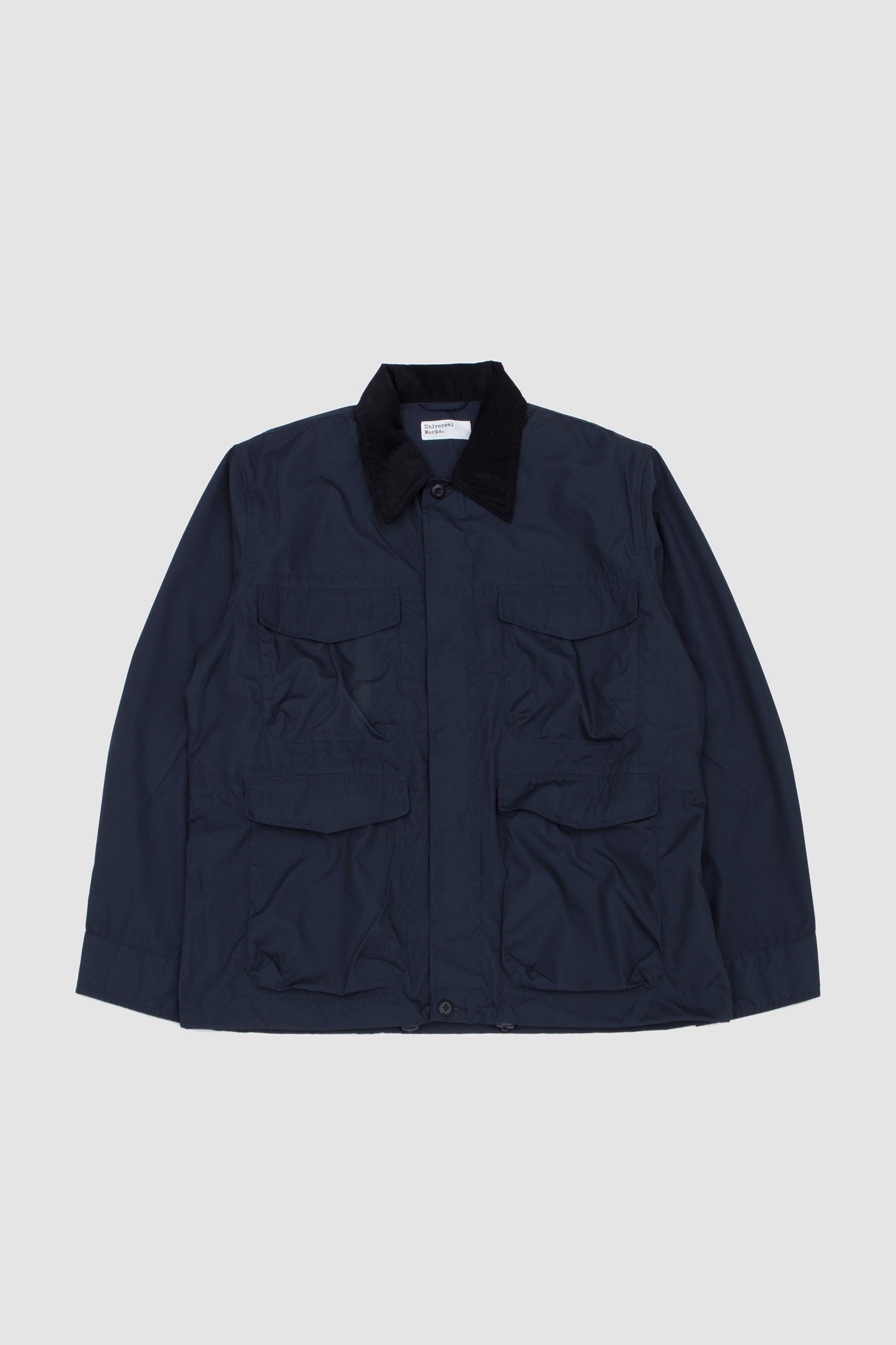 Parachute Field Jacket Rec. Poly Tech Navy_1