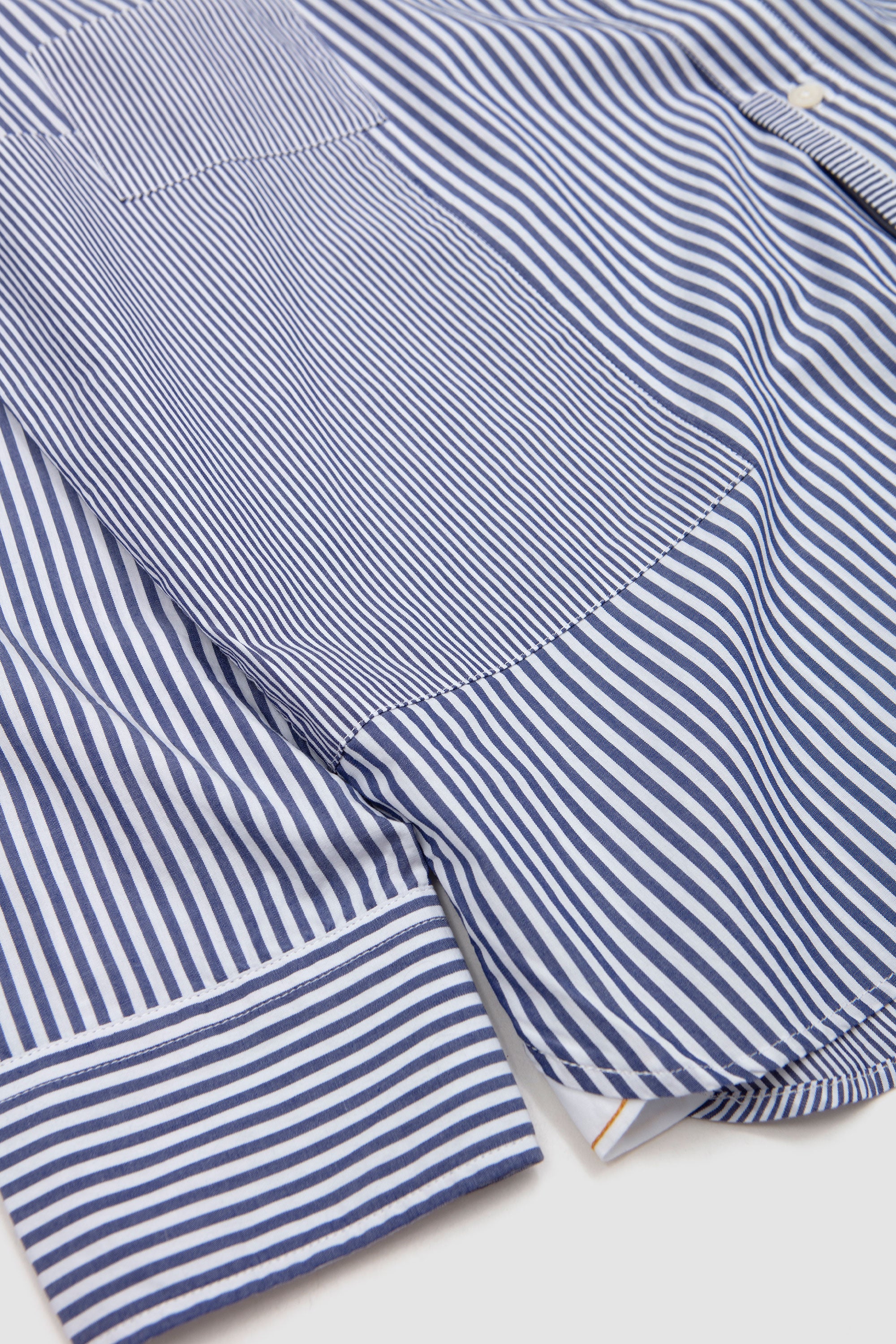 Patched Shirt Queens Cotton Navy_3