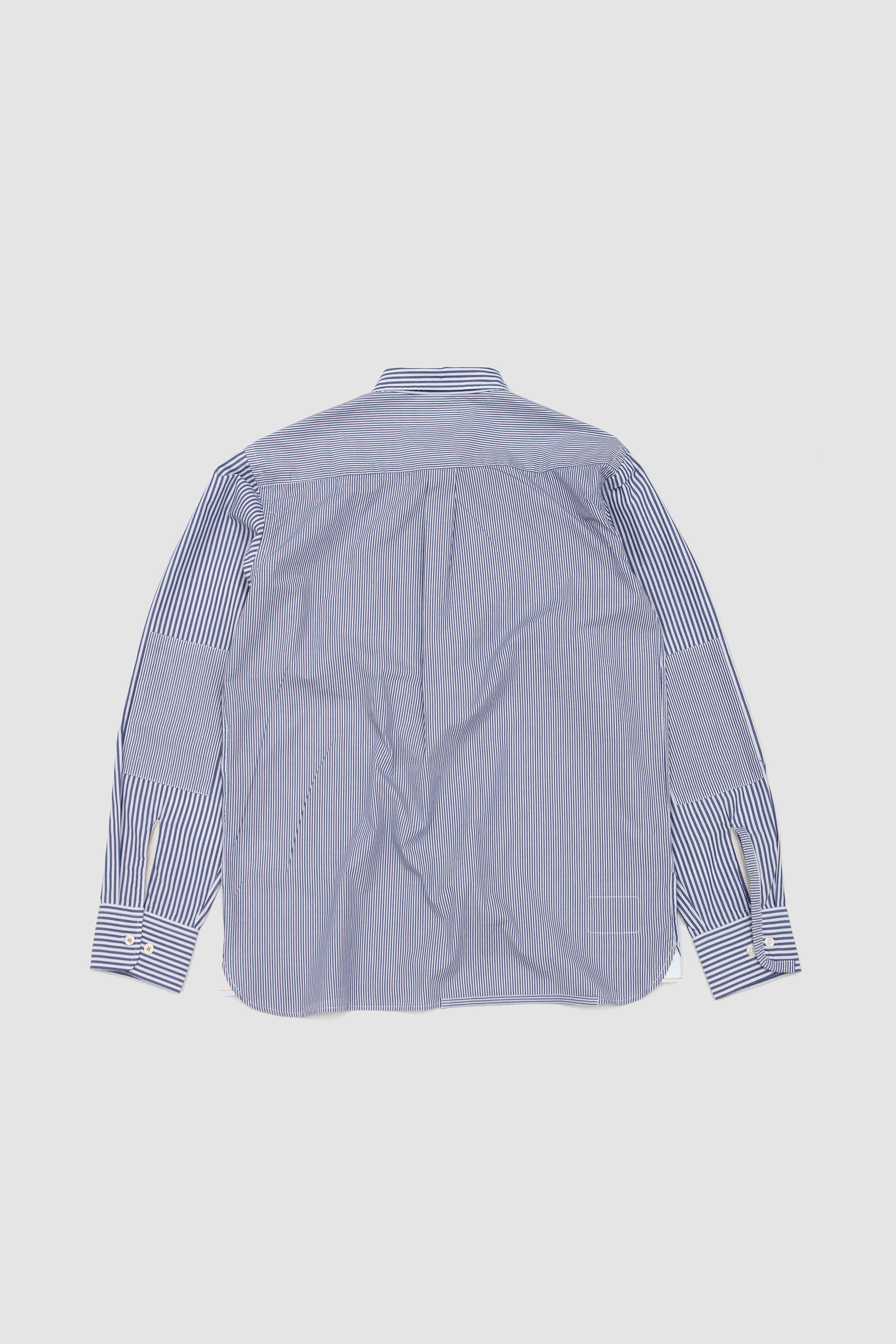 Patched Shirt Queens Cotton Navy_4