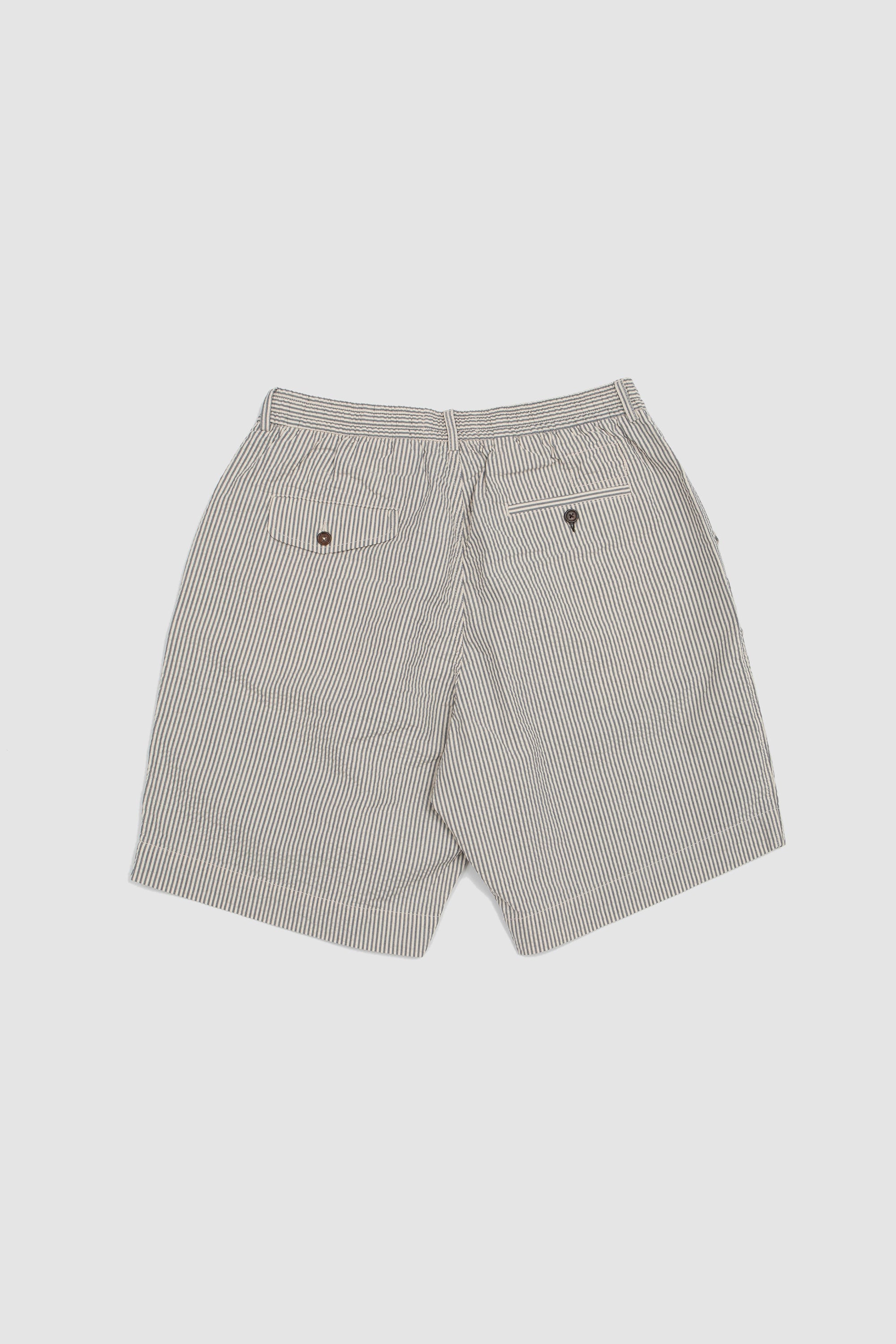 パンツ Shinzo Ukiyo Pinstripe Pleated Shorts 30 Shinzo Ukiyo Pinstripe Pleated Shorts 30