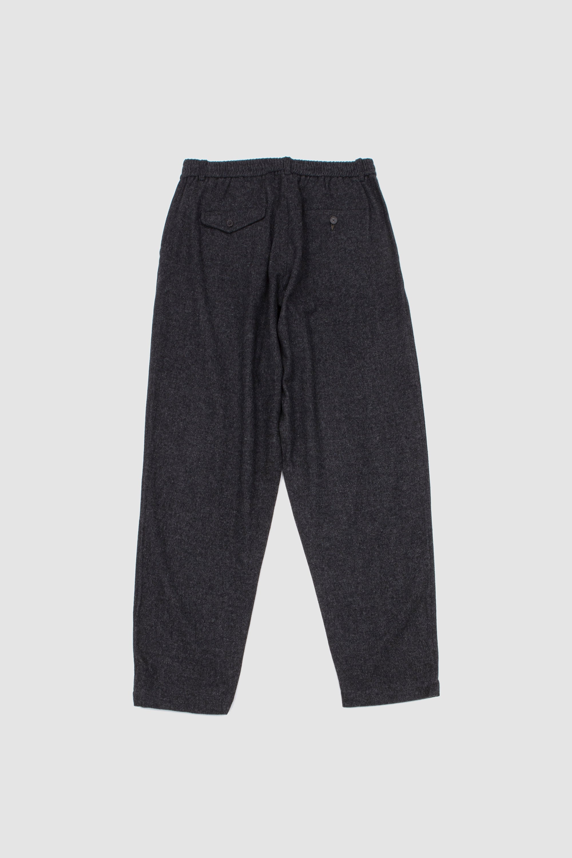 Pleated Track Pant Anders Wool Upcycled Grey_4