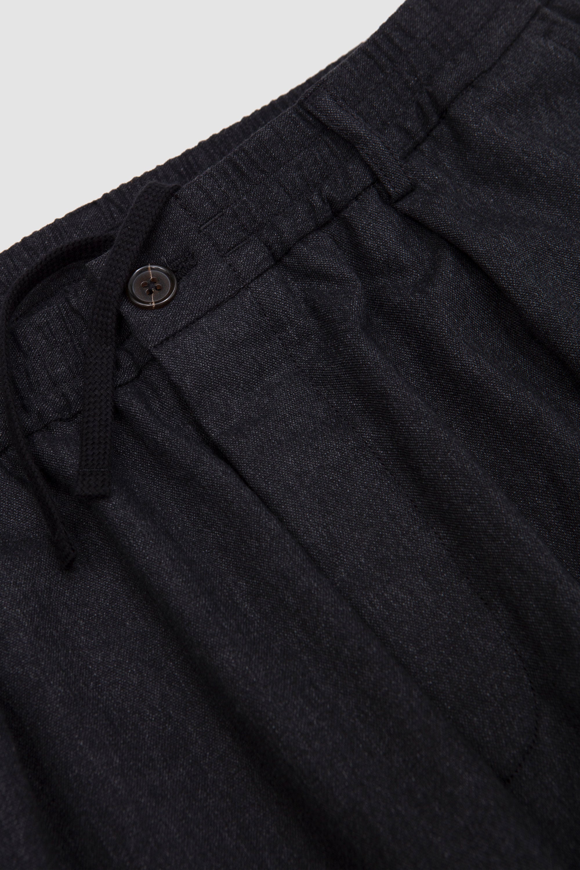 Pleated Track Pant Rec. It. Tweed Charcoal_2