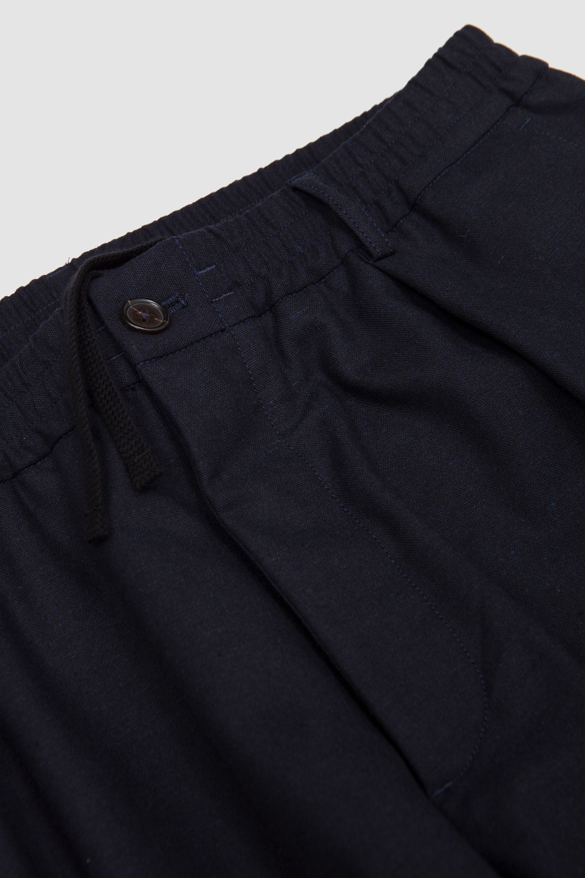 Pleated Track Pant Rec. It. Tweed Navy_2