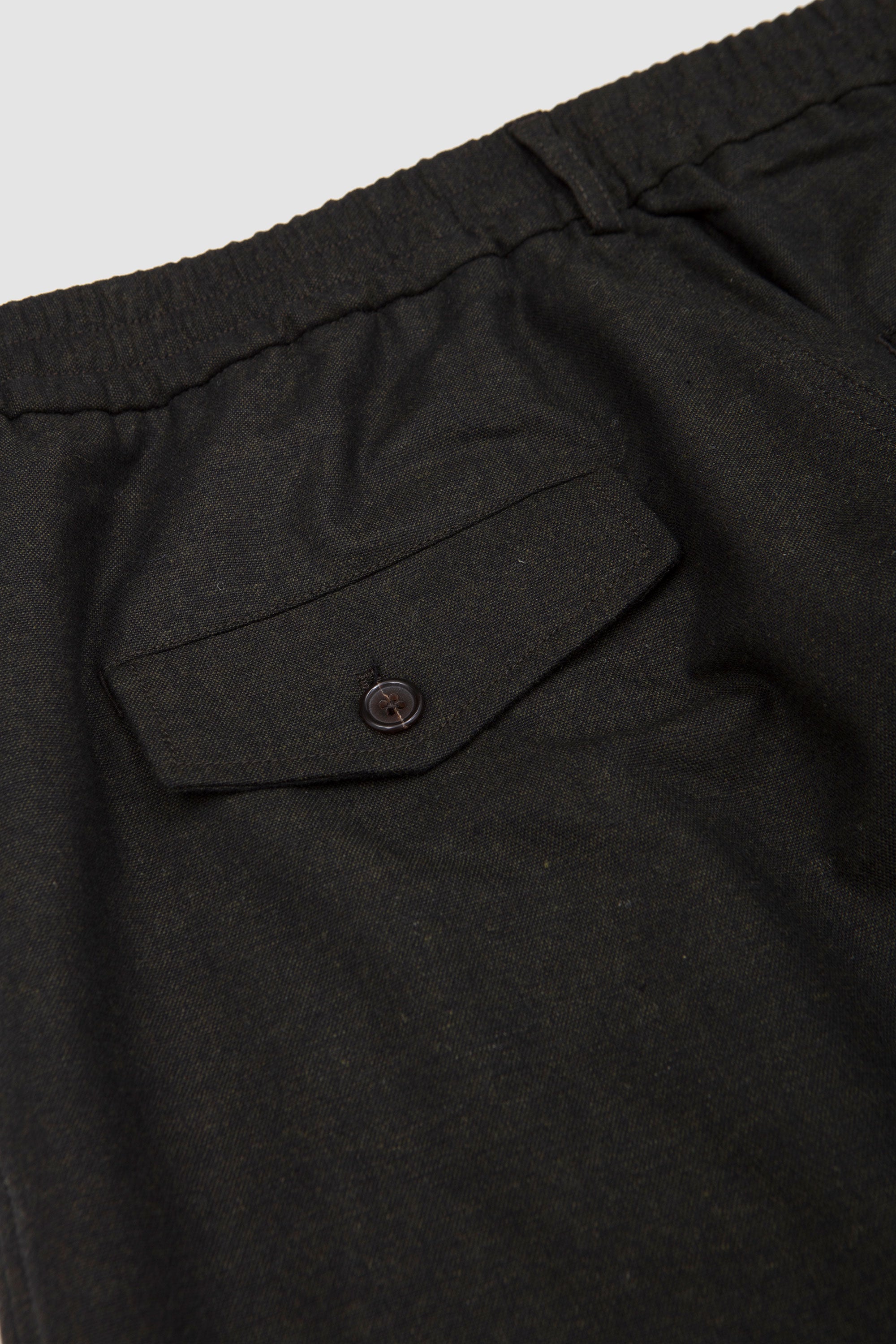 Pleated Track Pant Rec. It. Tweed Olive_3