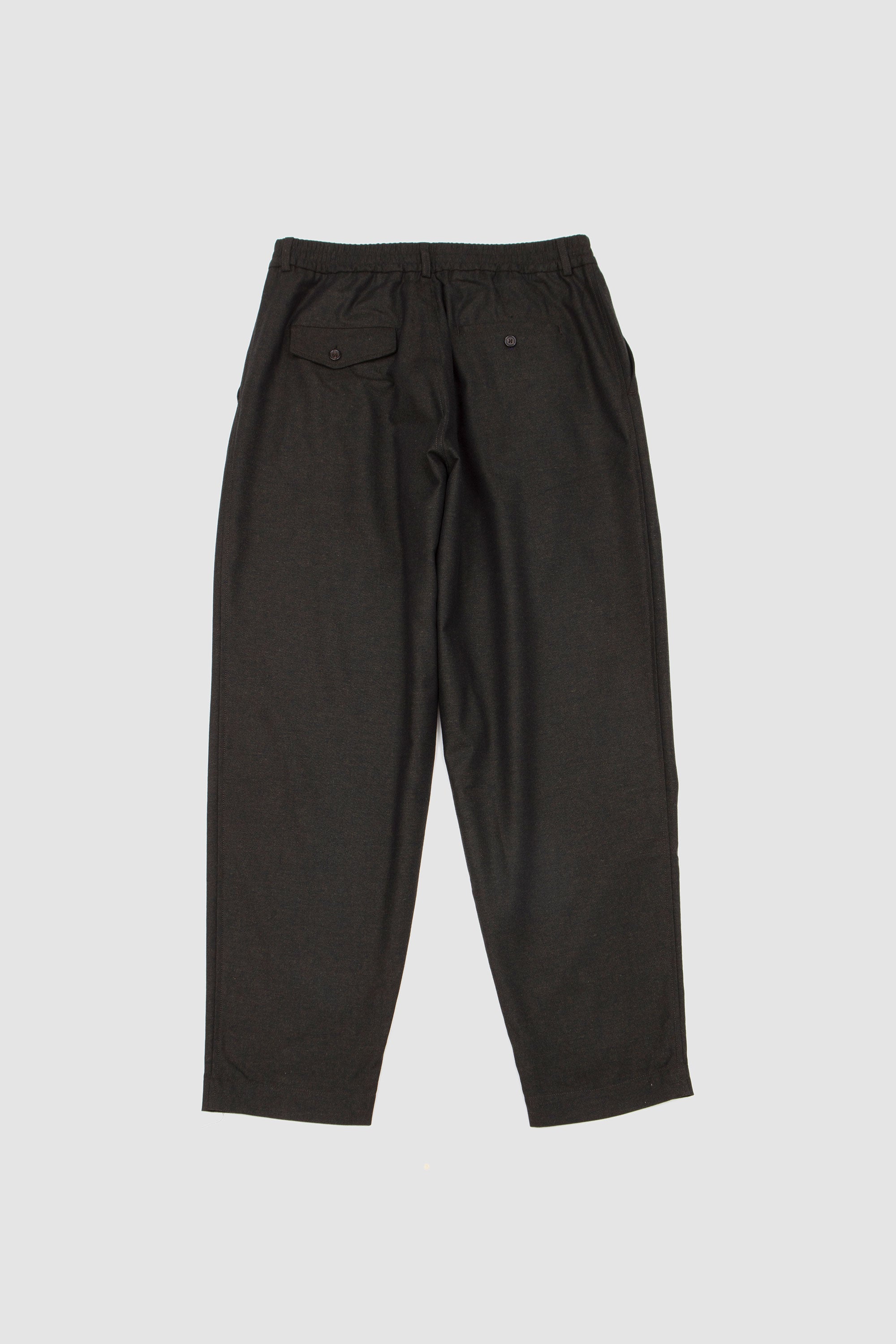 Pleated Track Pant Rec. It. Tweed Olive_4
