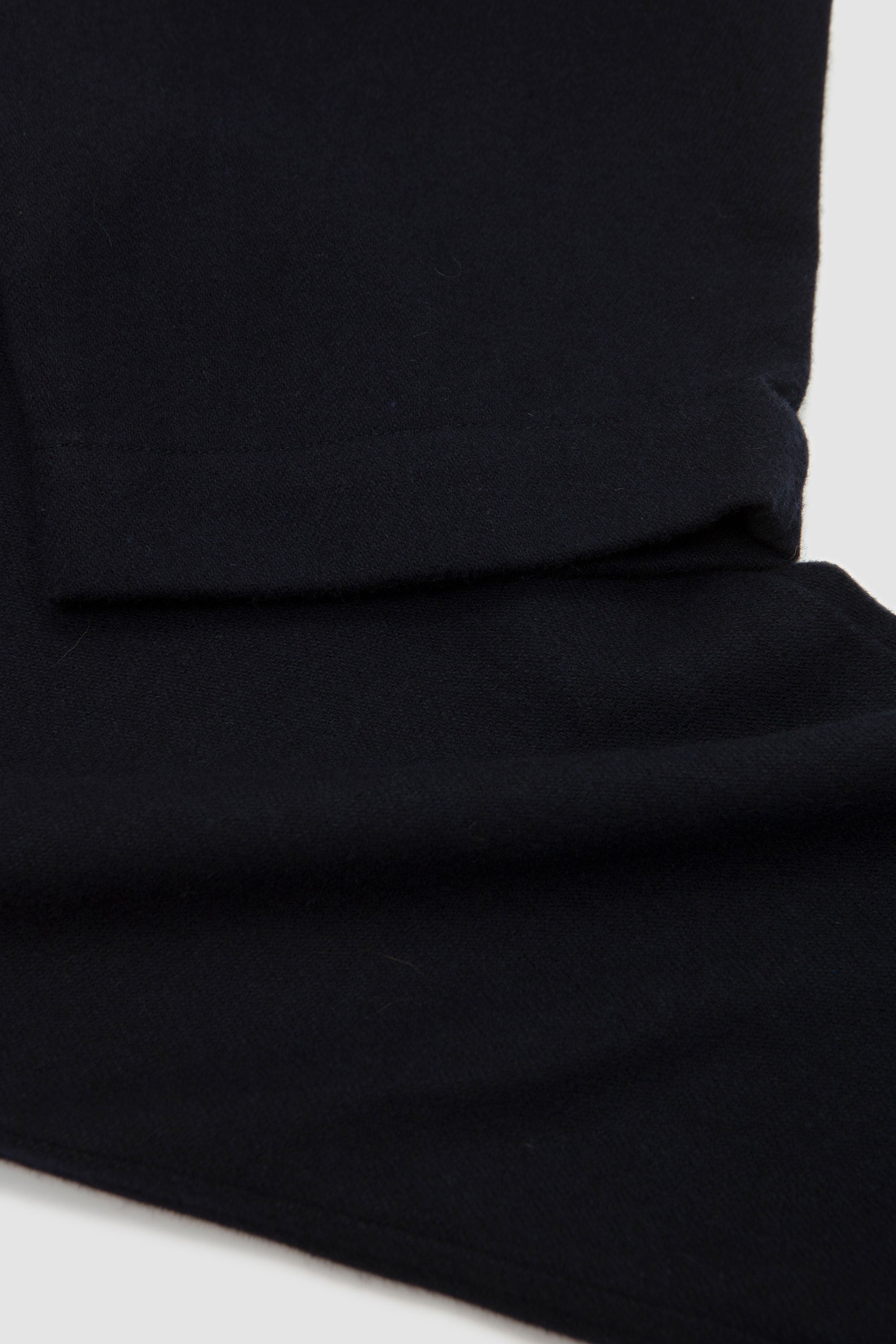 Pleated Track Pant Soft Rec. Wool Dark Navy