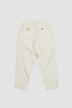 SPORTIVO STORE_Pleated Track Pant Winter Twill Winter White_5