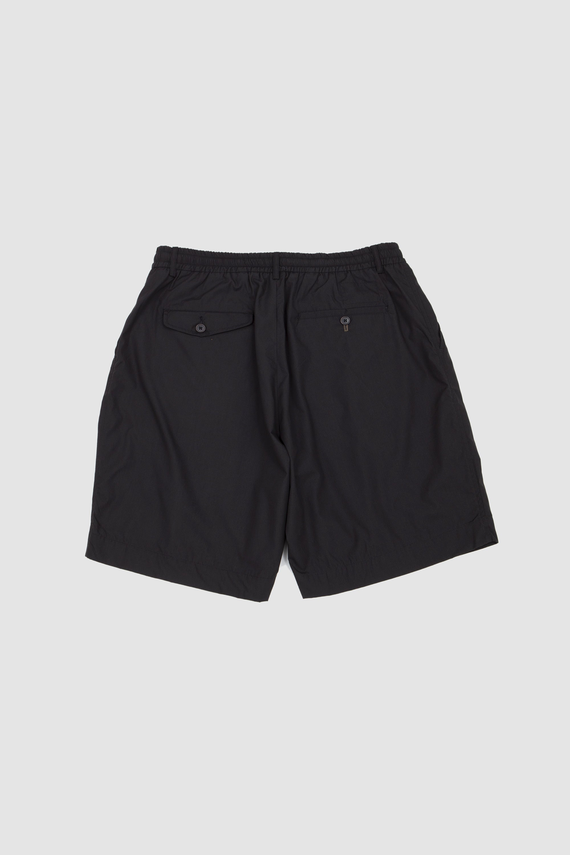 Pleated Track Short Rec. Poly Tech black_4
