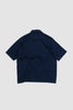 SPORTIVO STORE_Pullover Knit Shirt Indigo Melange Eco Cotton_5
