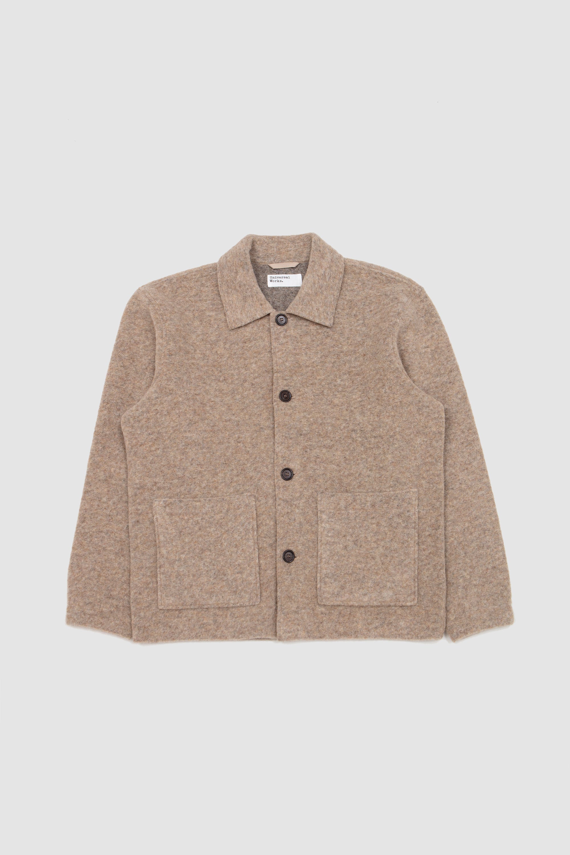 Rams Jacket Wool Fleece Fawn_1