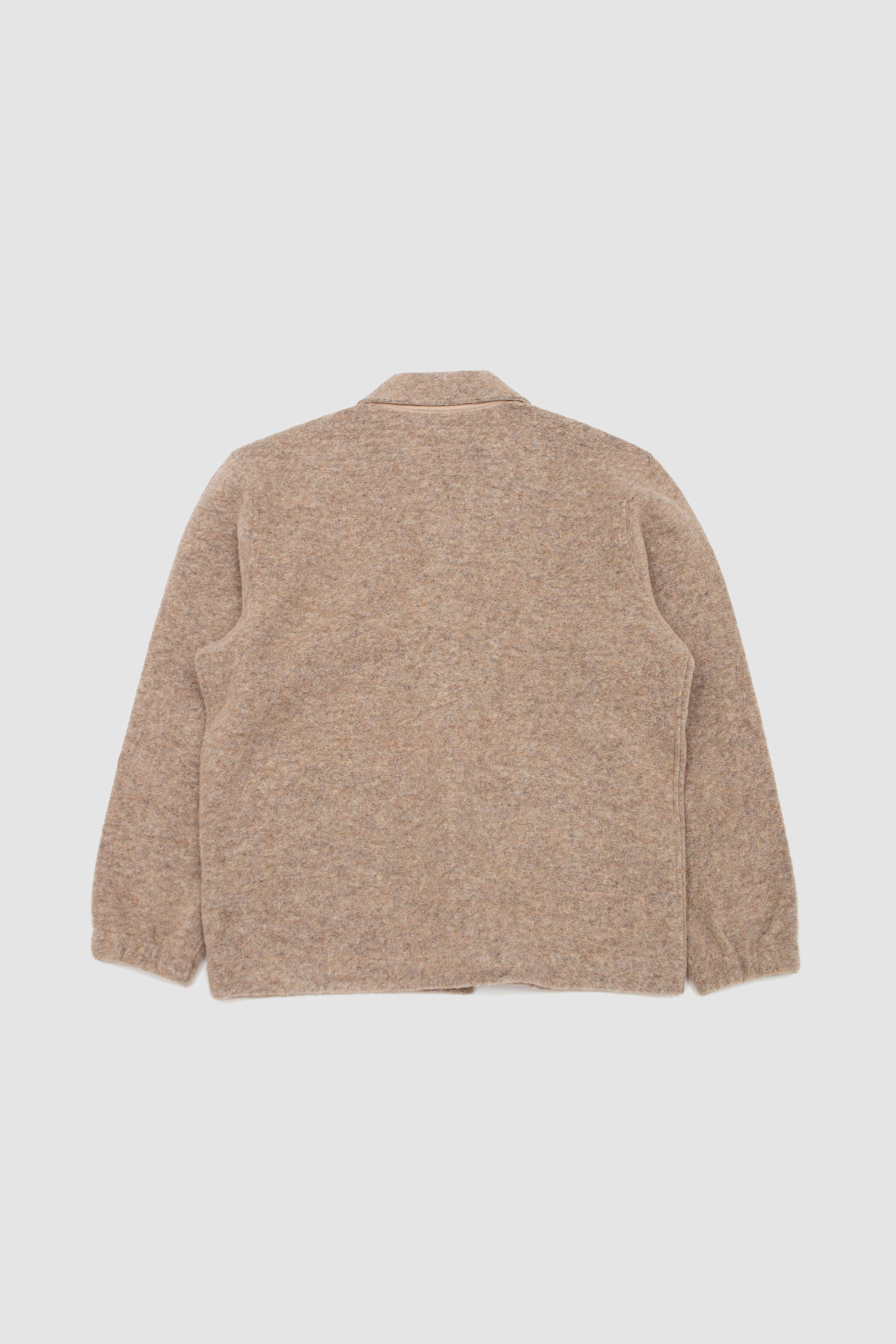 Rams Jacket Wool Fleece Fawn_4