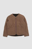 SPORTIVO STORE_Reversible Military Liner Jacket Brown/Black