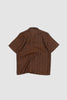 SPORTIVO STORE_Road Shirt Brown Stripe Linen_5
