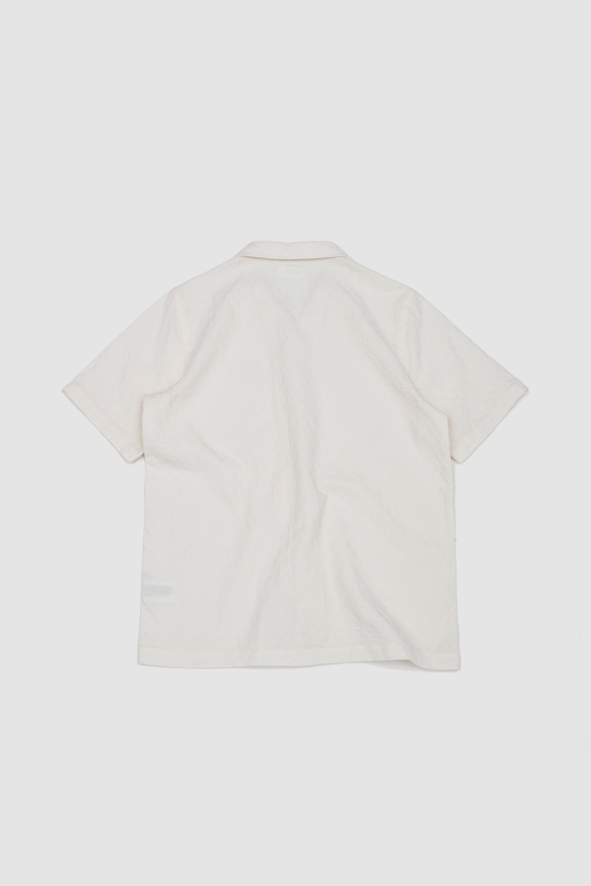 Road Shirt Dot Waffle Ecru_4