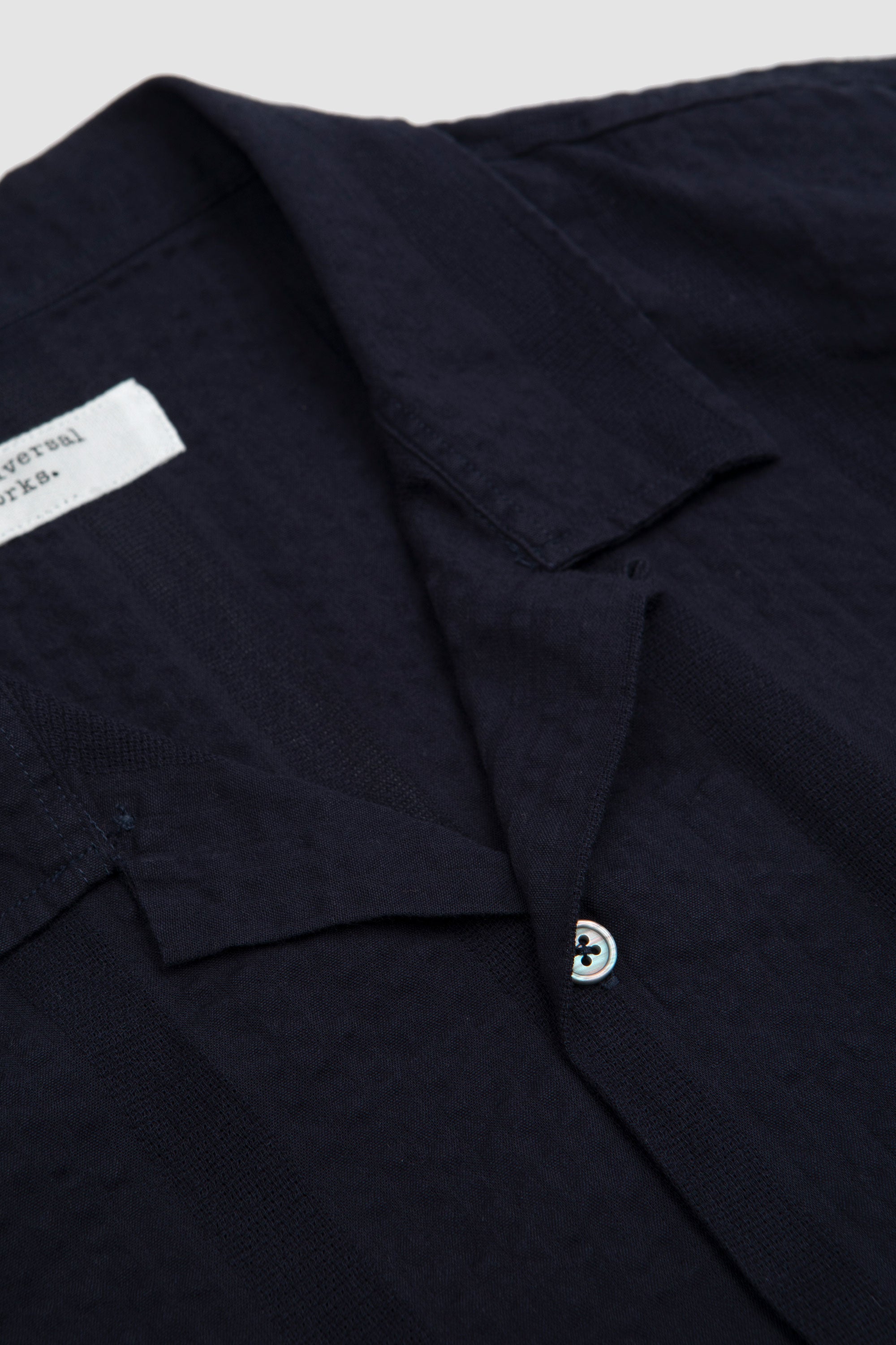 Road Shirt Reef Stripe Cotton Navy