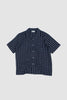 SPORTIVO STORE_Sal Road Indigo Cotton Check Shirt Indigo