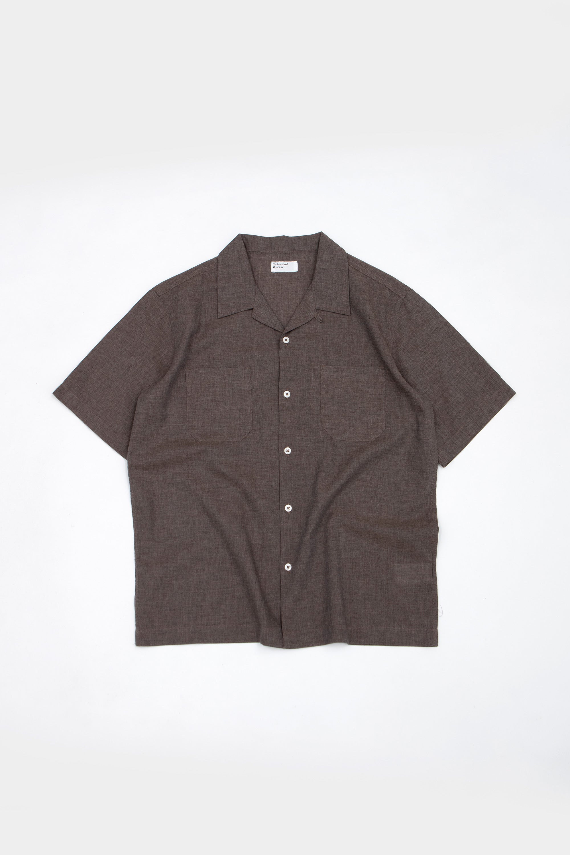 Sal Road Shirt Fine Org. Cotton Brown