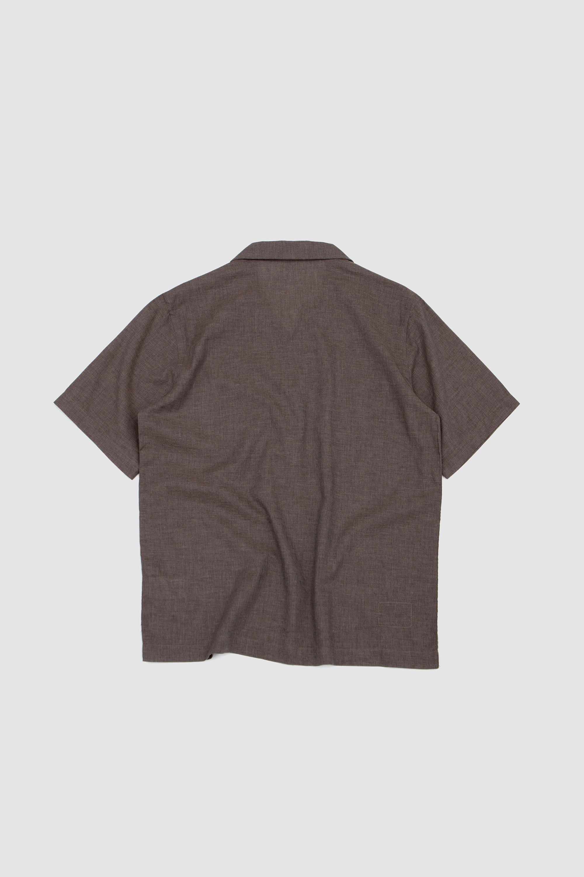 Sal Road Shirt Fine Org. Cotton Brown_4