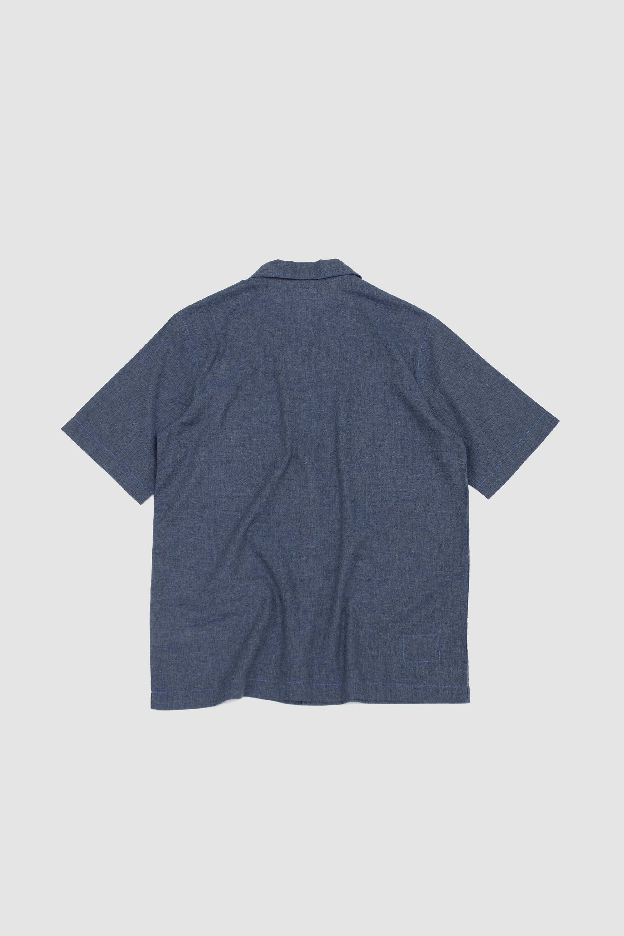 Sal Road Shirt Fine Org. Cotton Indigo_4