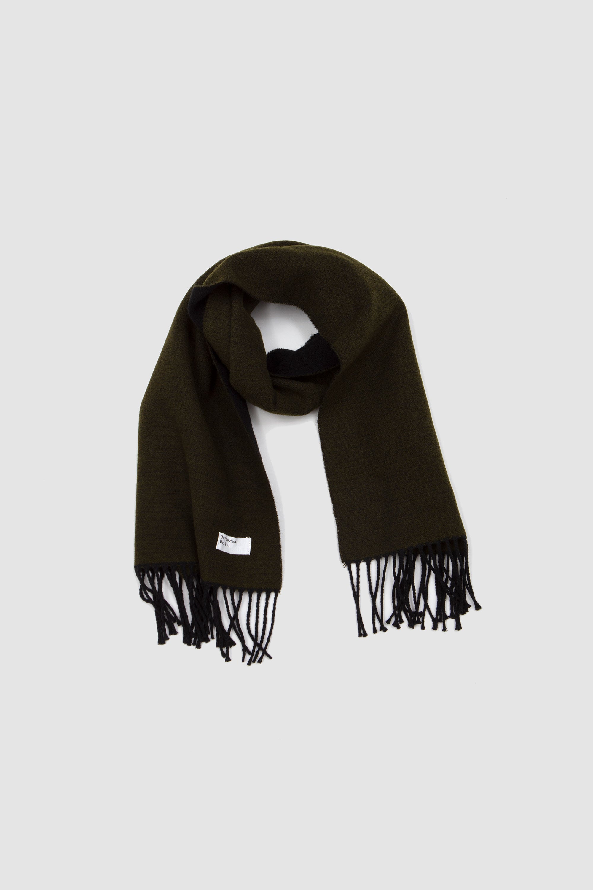 Scarf Double Sided Green/ Black_2