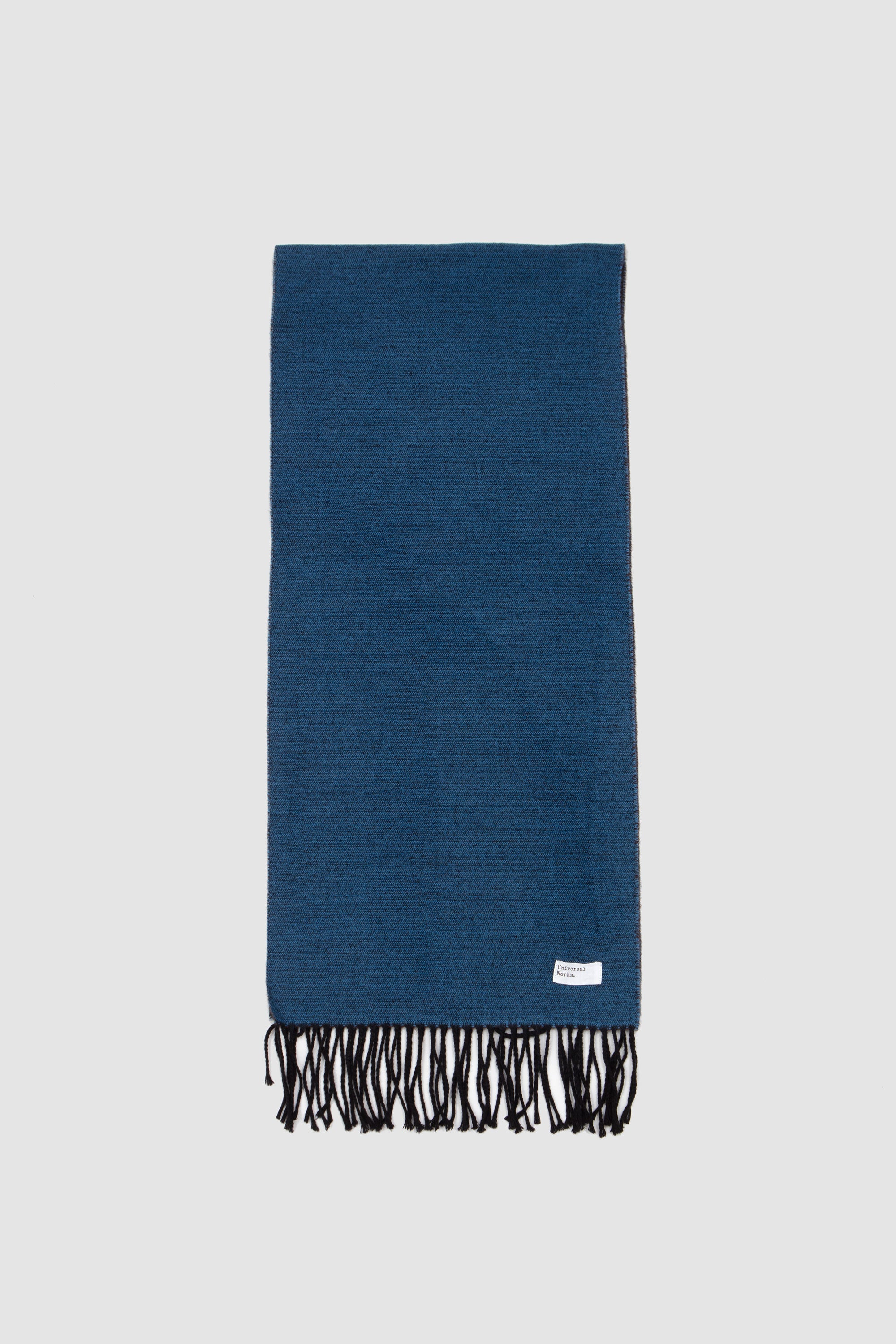 Scarf Double Sided Light Blue/ Brown_1