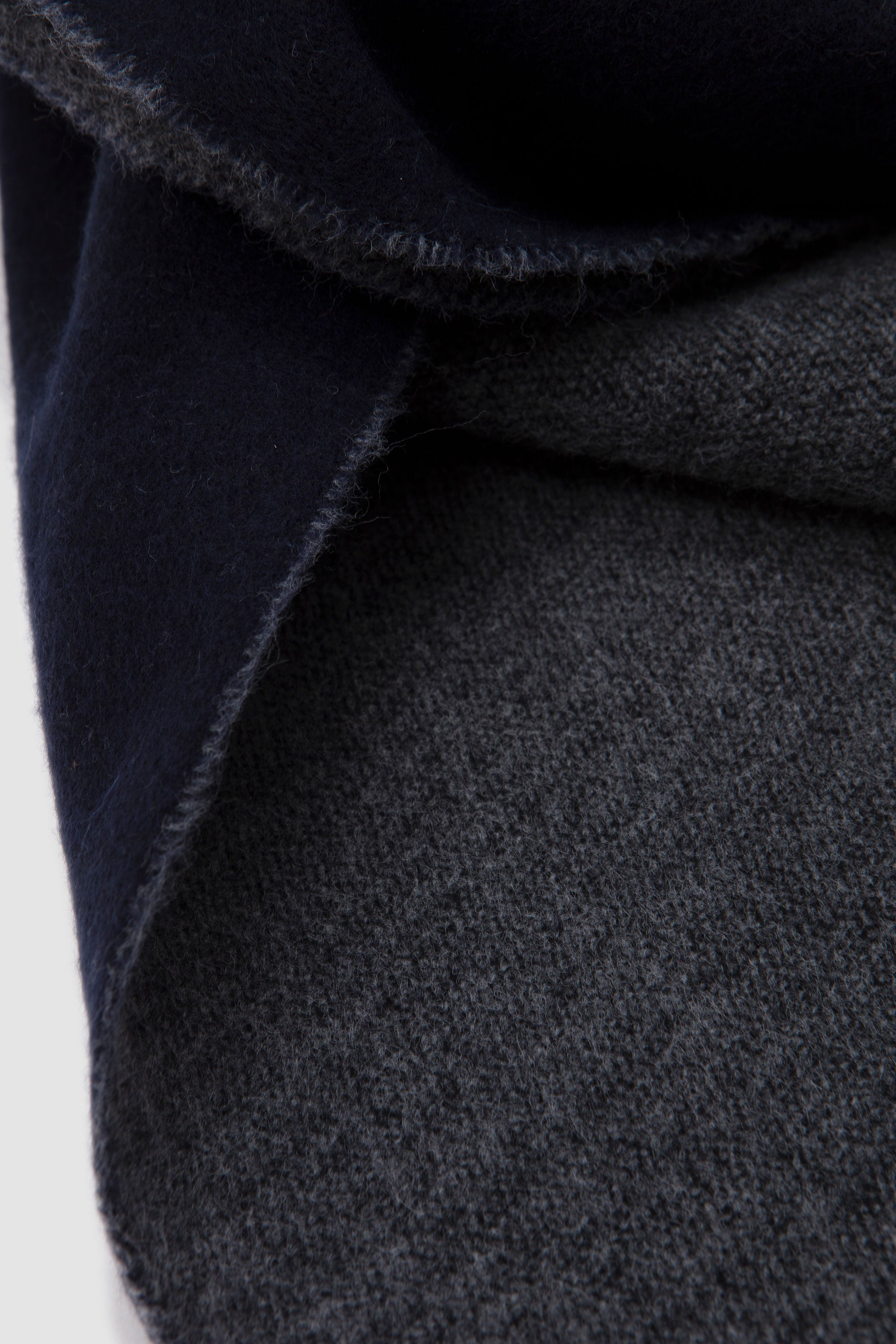 Scarf Double Sided Navy/ Mid Grey_4