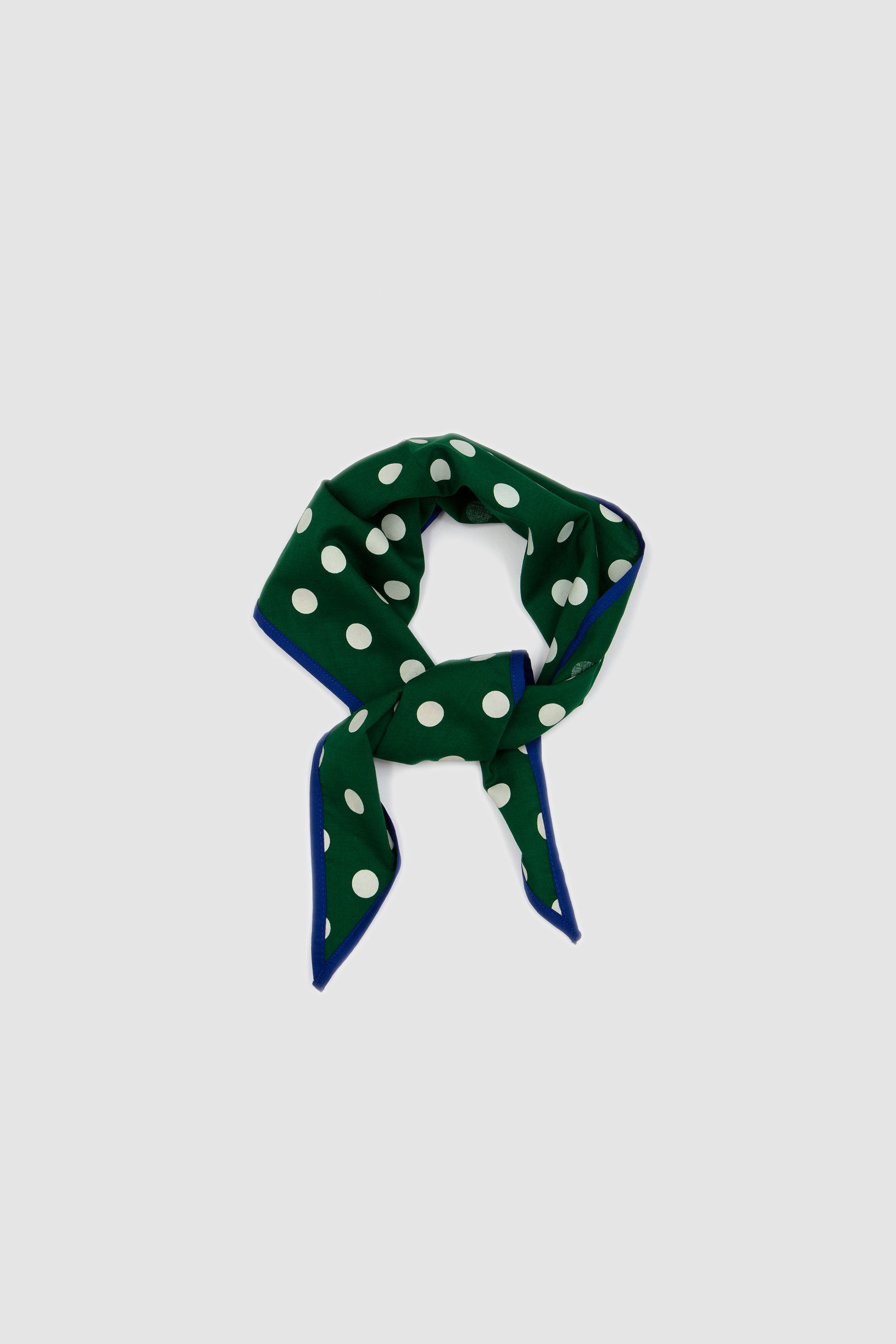 Scout Scarf Bold Dot Print Forest Green