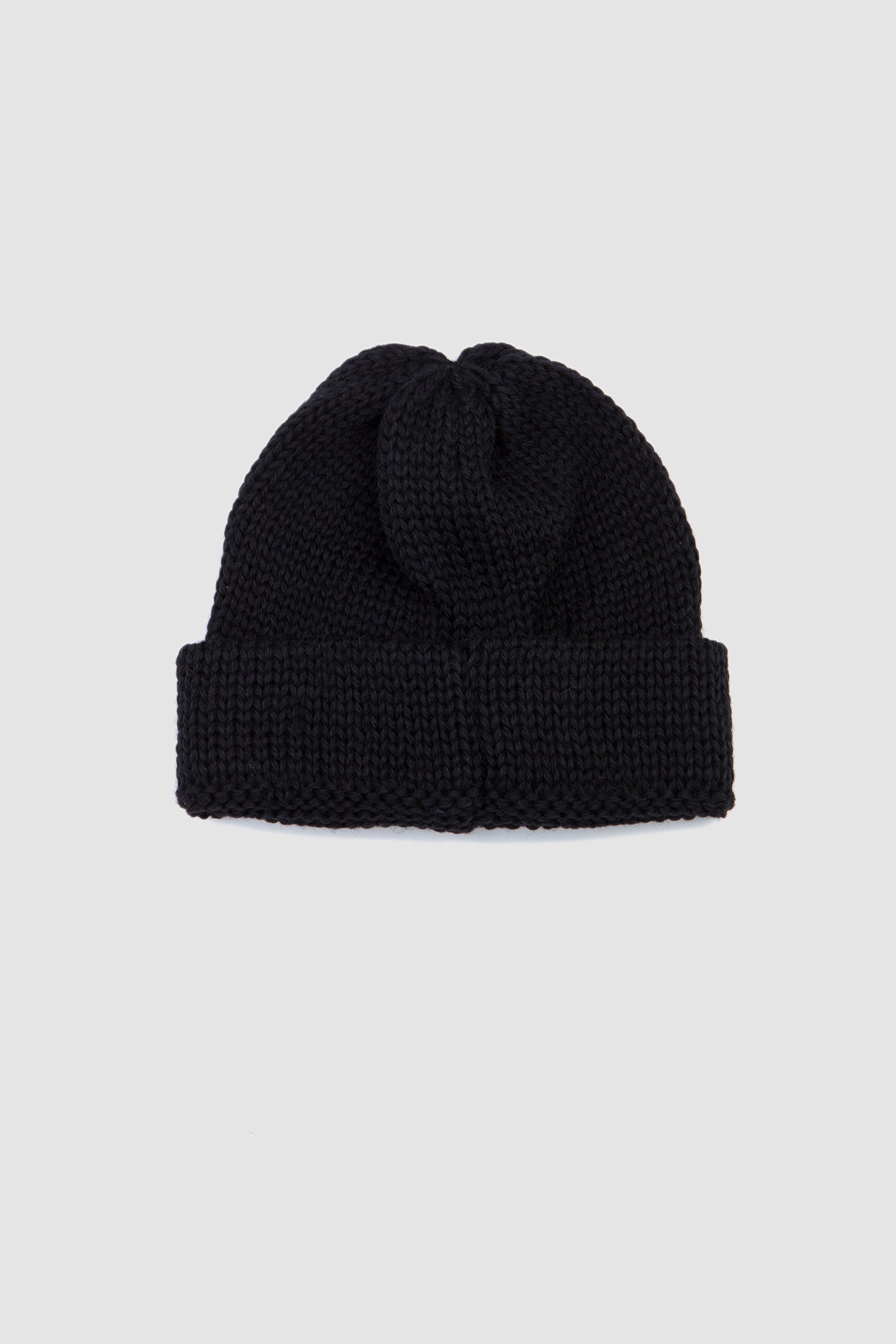 Short Watch Cap British Wool Black_4