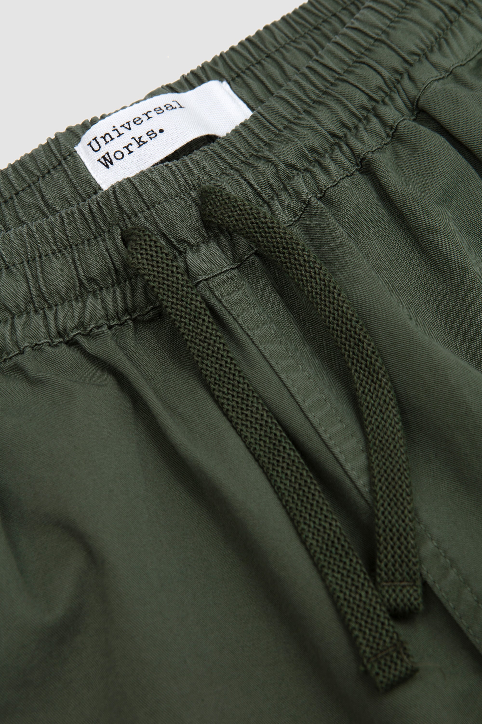 Simple Short Kelly Cotton Olive