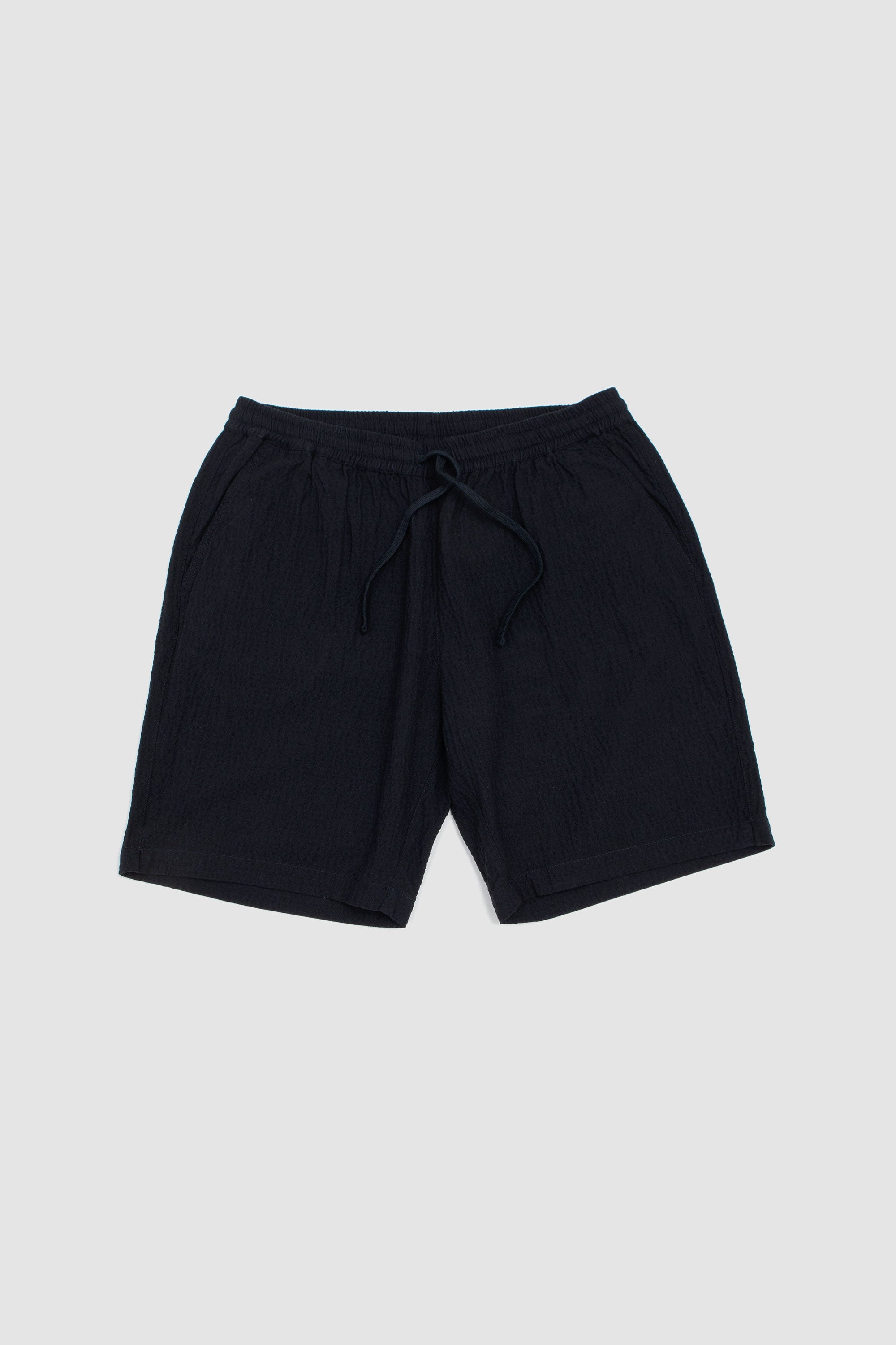 Simple Short Ospina Cotton Pant Dark Navy
