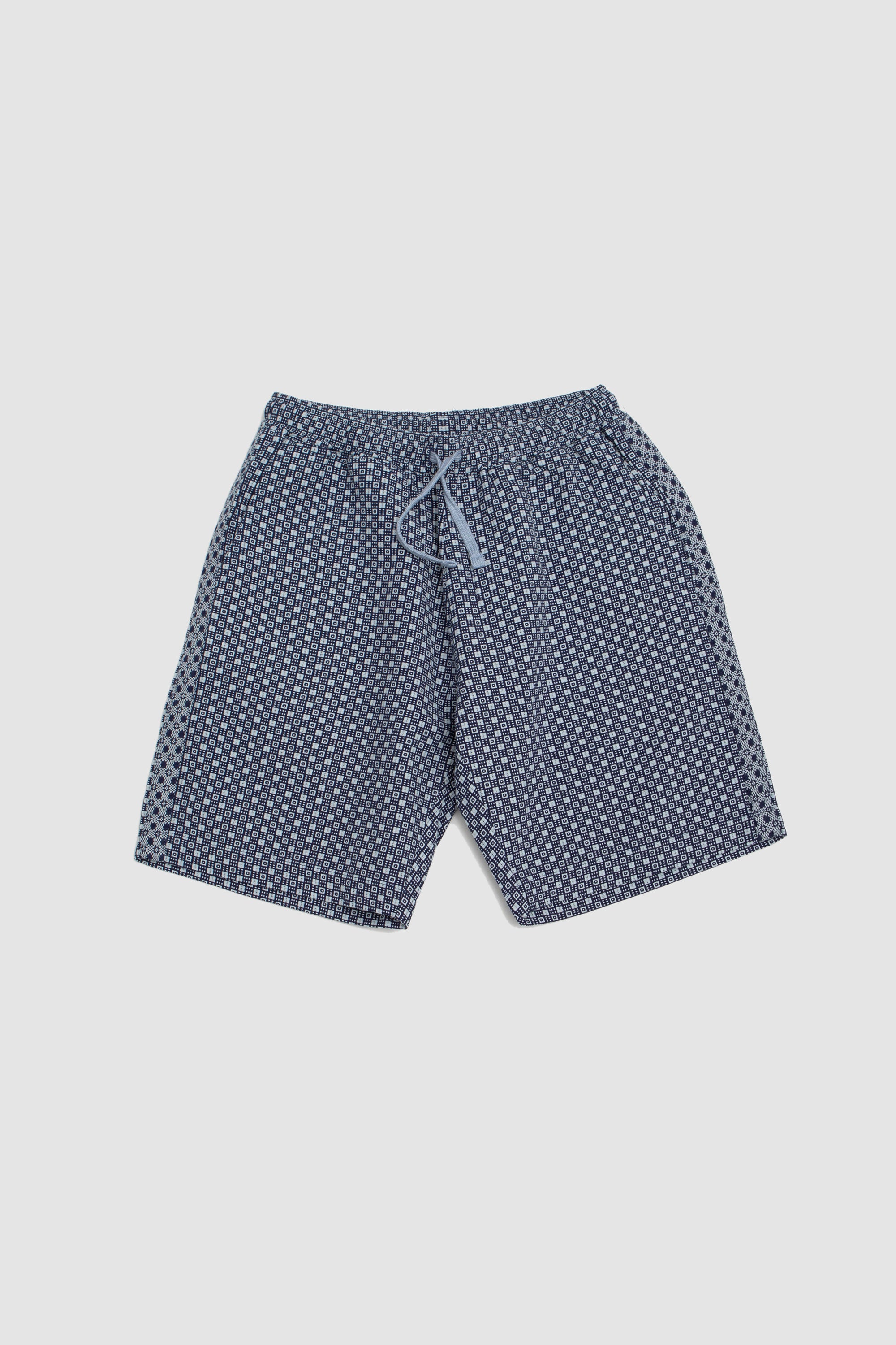 Simple Short Tile 3 Cotton Navy_1