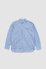 SPORTIVO STORE_Square Pocket Shirt Blue/Navy Busy Stripe Cotton
