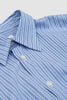 SPORTIVO STORE_Square Pocket Shirt Blue/Navy Busy Stripe Cotton_3