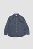 SPORTIVO STORE_Square Pocket Shirt It Brushed Twill Blue