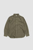 SPORTIVO STORE_Square Pocket Shirt It Brushed Twill Olive_2