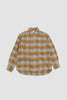 SPORTIVO STORE_Square Pocket Shirt Plaid Grey/Orange