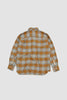 SPORTIVO STORE_Square Pocket Shirt Plaid Grey/Orange_5