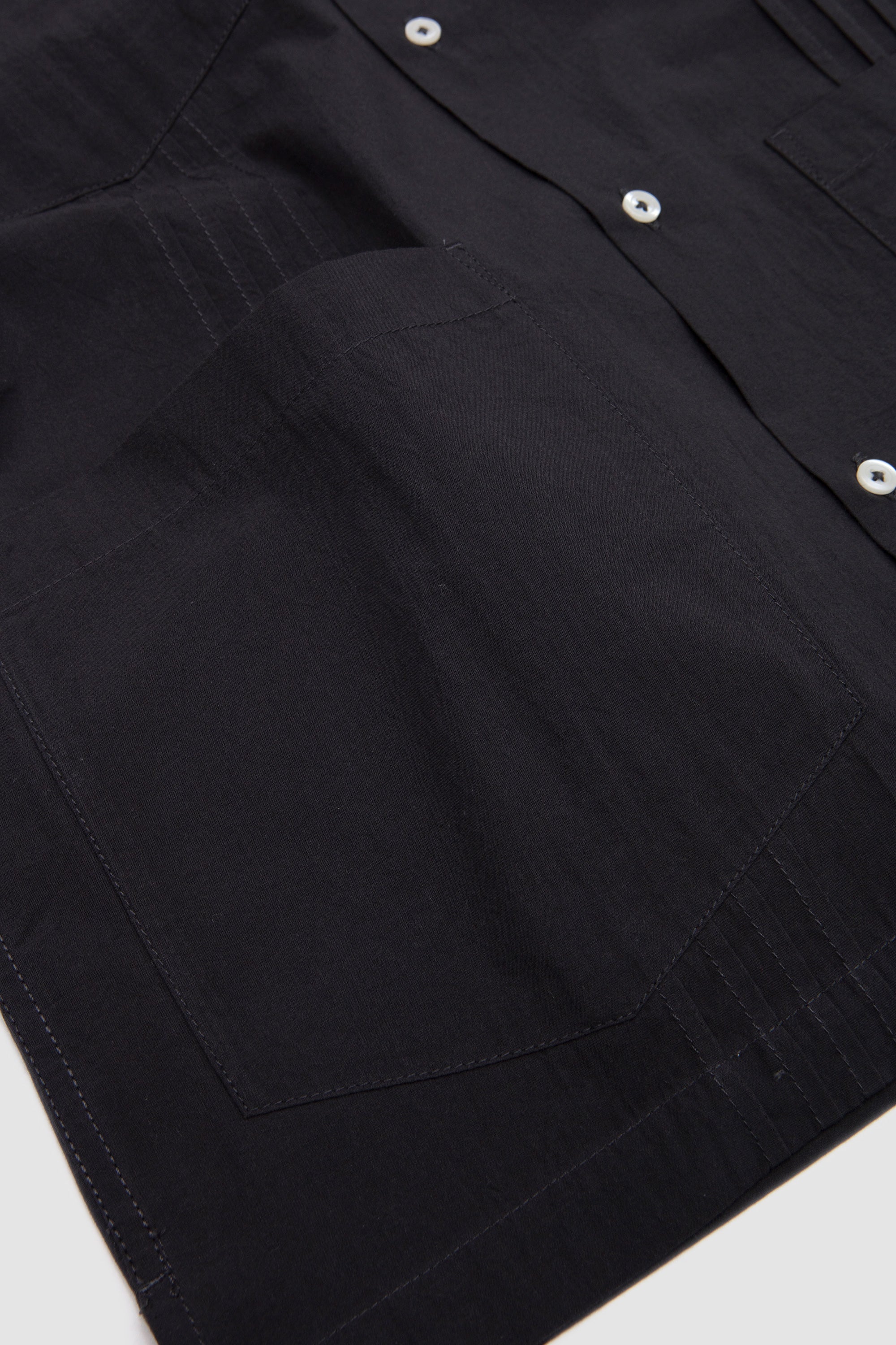 SS Dwight Overshirt Tech Cotton Black_3