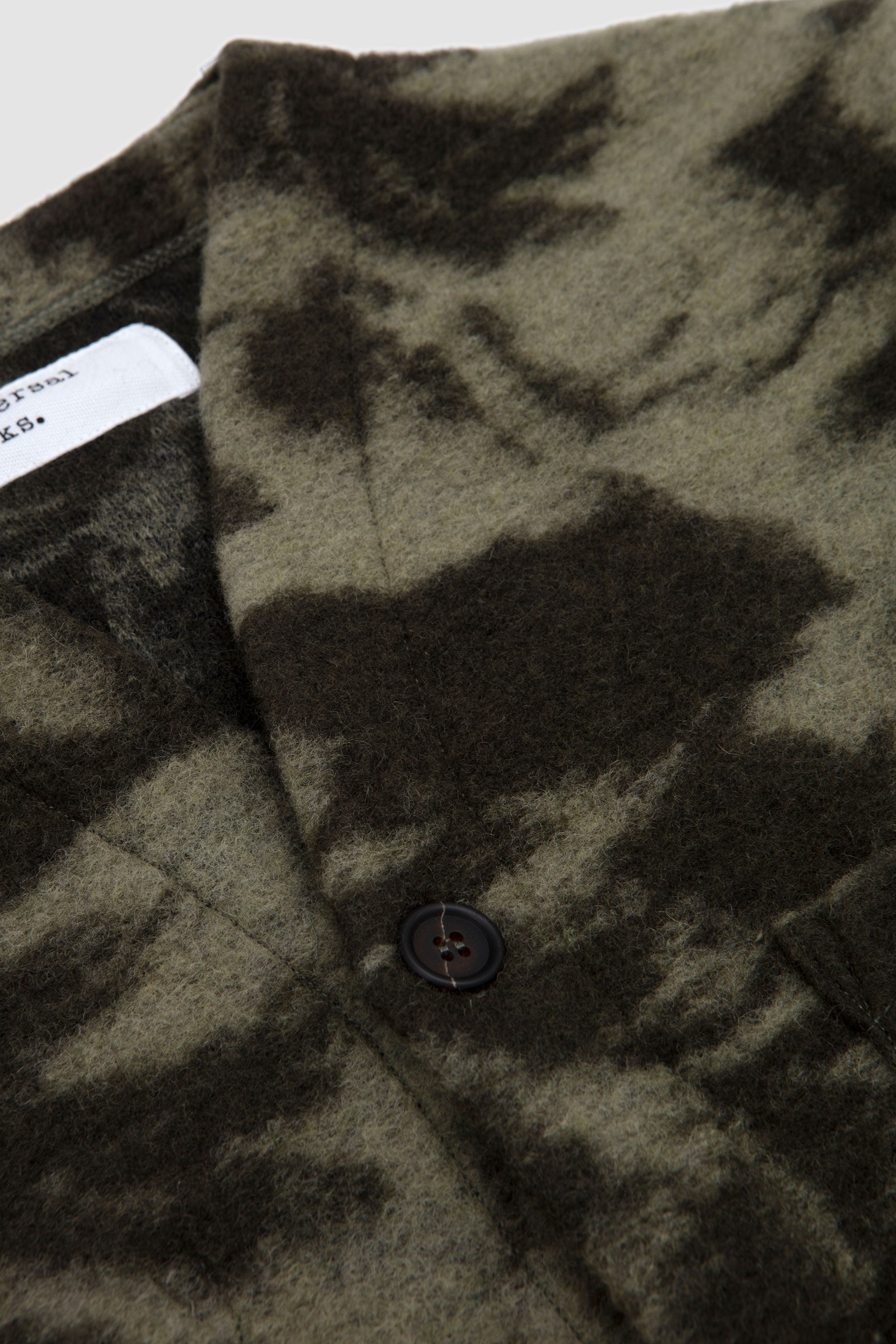 Studio Fleece Cardigan Green/ Pale Green