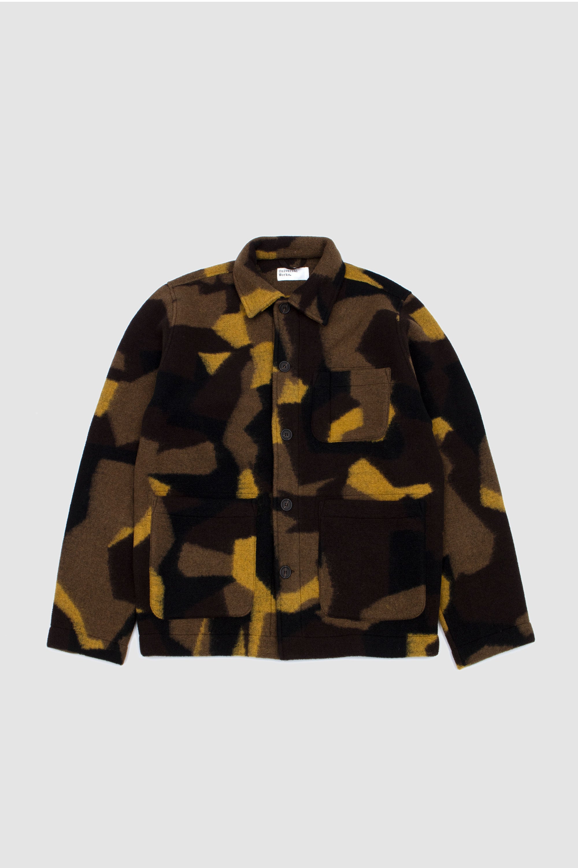 Swede Camo Fleece Field Jacket Camo_1