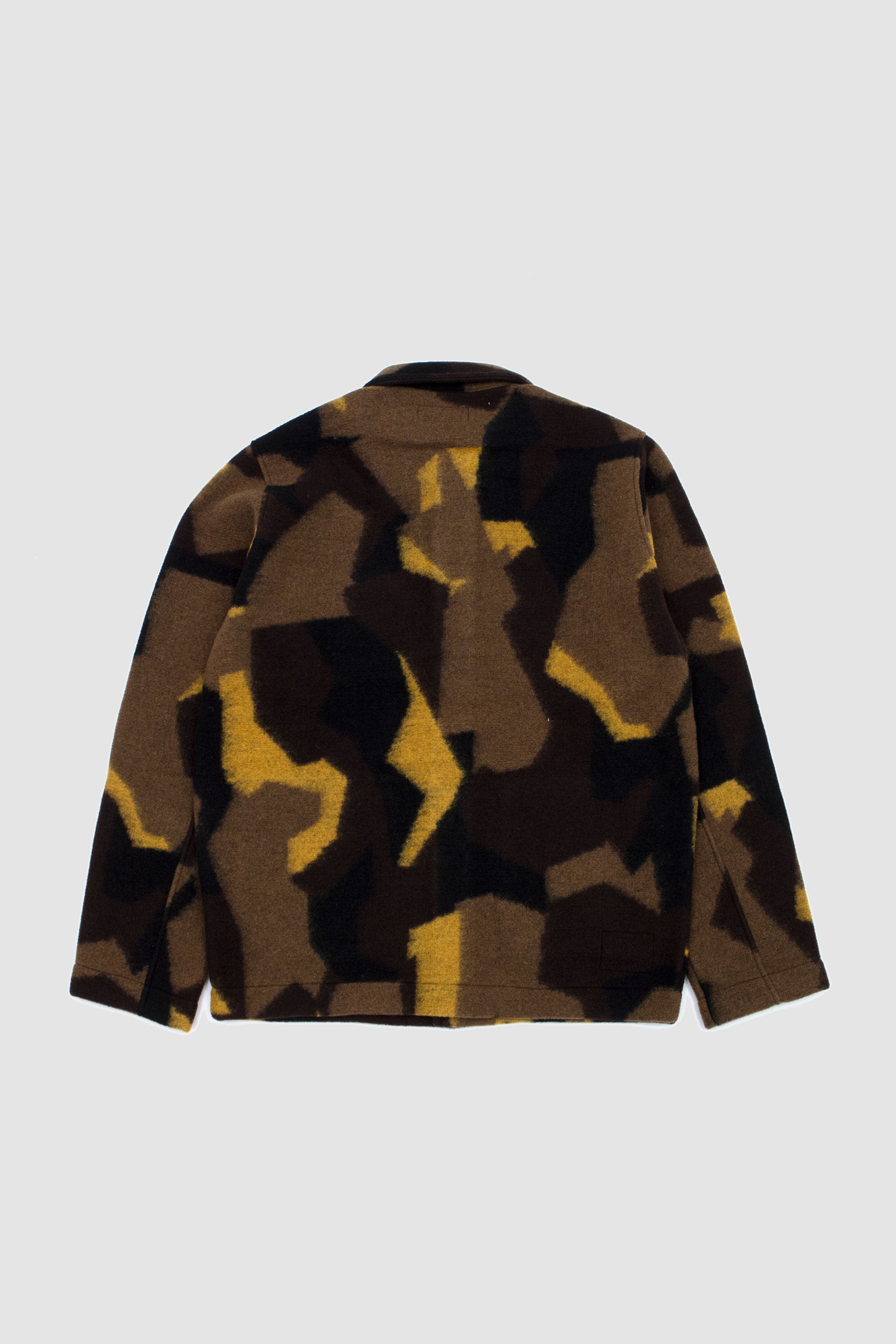 Swede Camo Fleece Field Jacket Camo_4