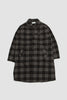 SPORTIVO STORE_Swing Overcoat Robert Check Brown