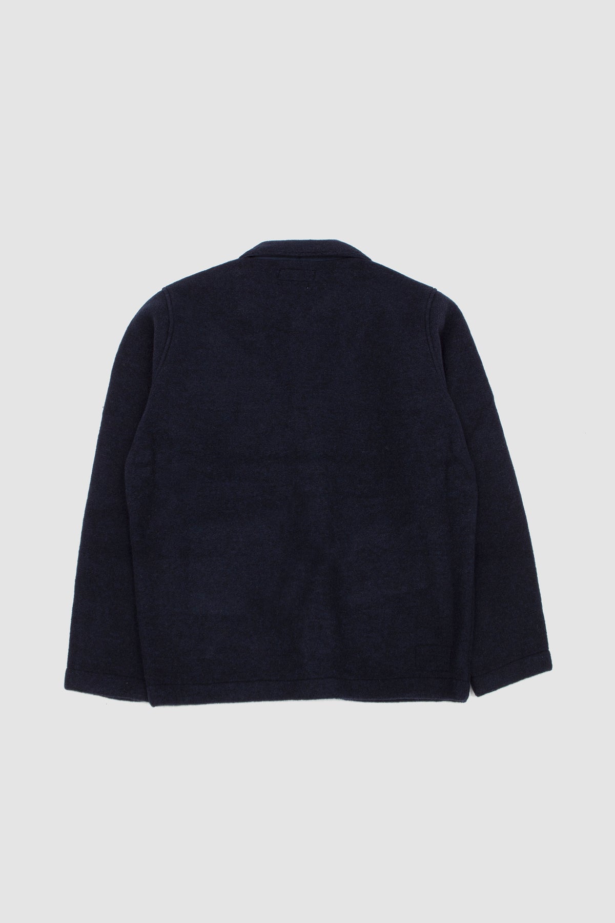 Tag Jacket Techno Melton Plain Navy_4