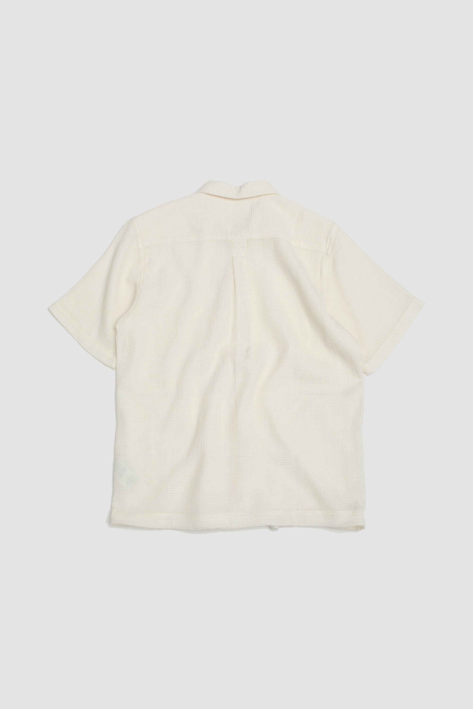 Tech Overshirt Nippon Waffle Ecru_4