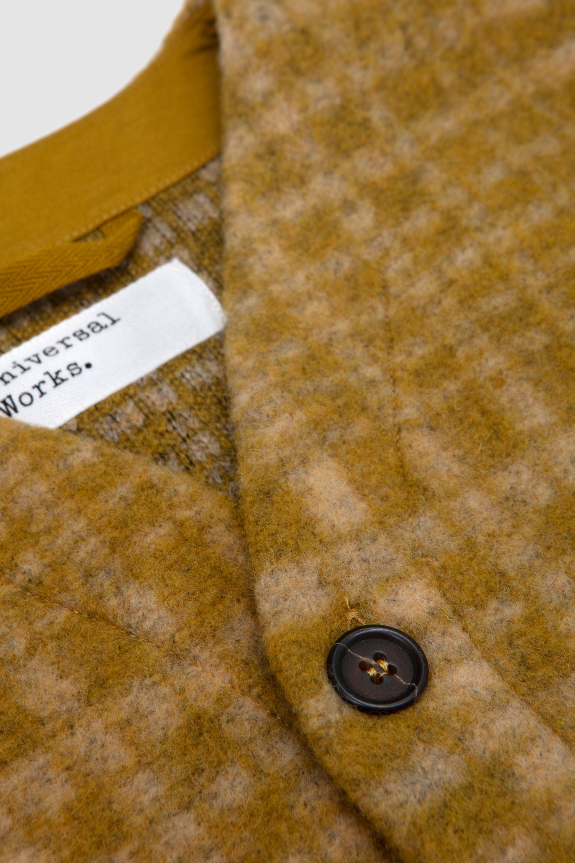 Telepass Fleece Cardigan Yellow